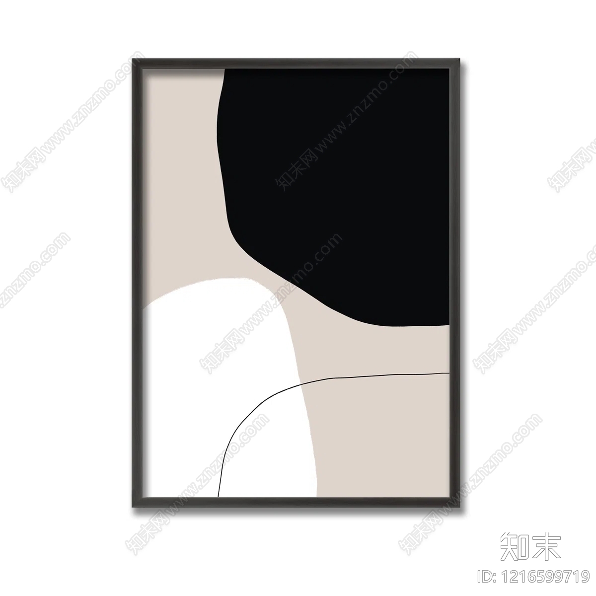 现代抽象画贴图下载【ID:1216599719】