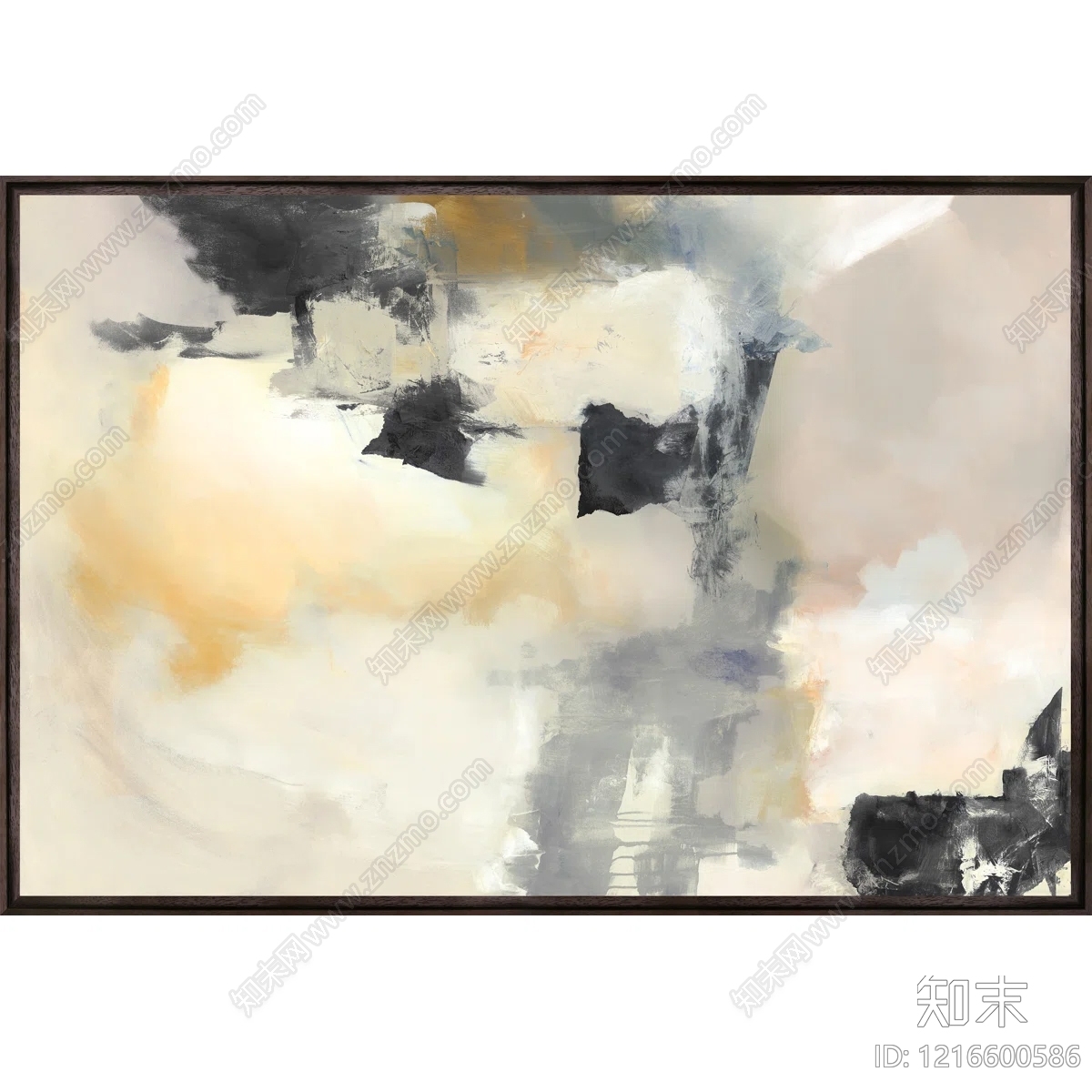 现代抽象画贴图下载【ID:1216600586】