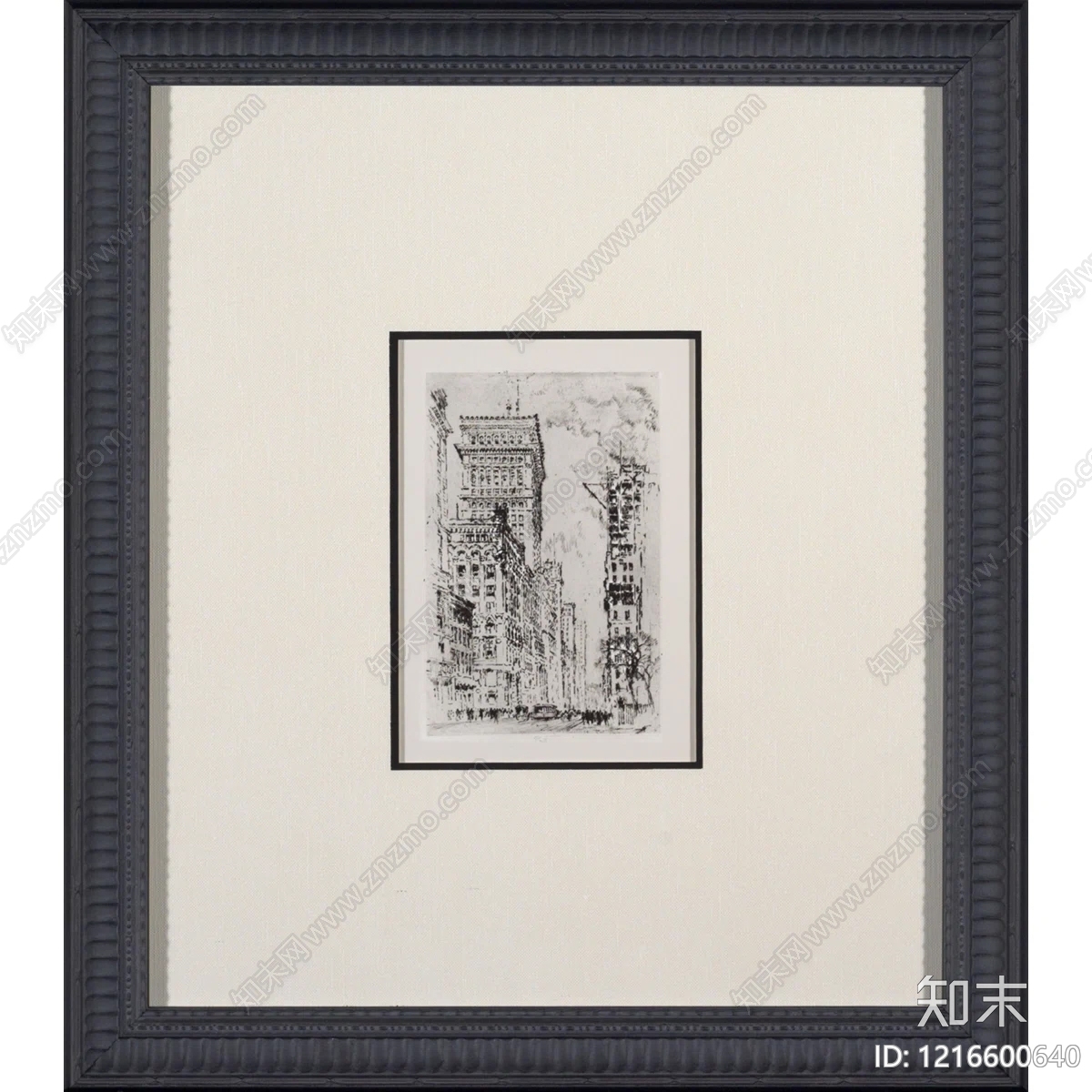 现代黑白挂画贴图下载【ID:1216600640】