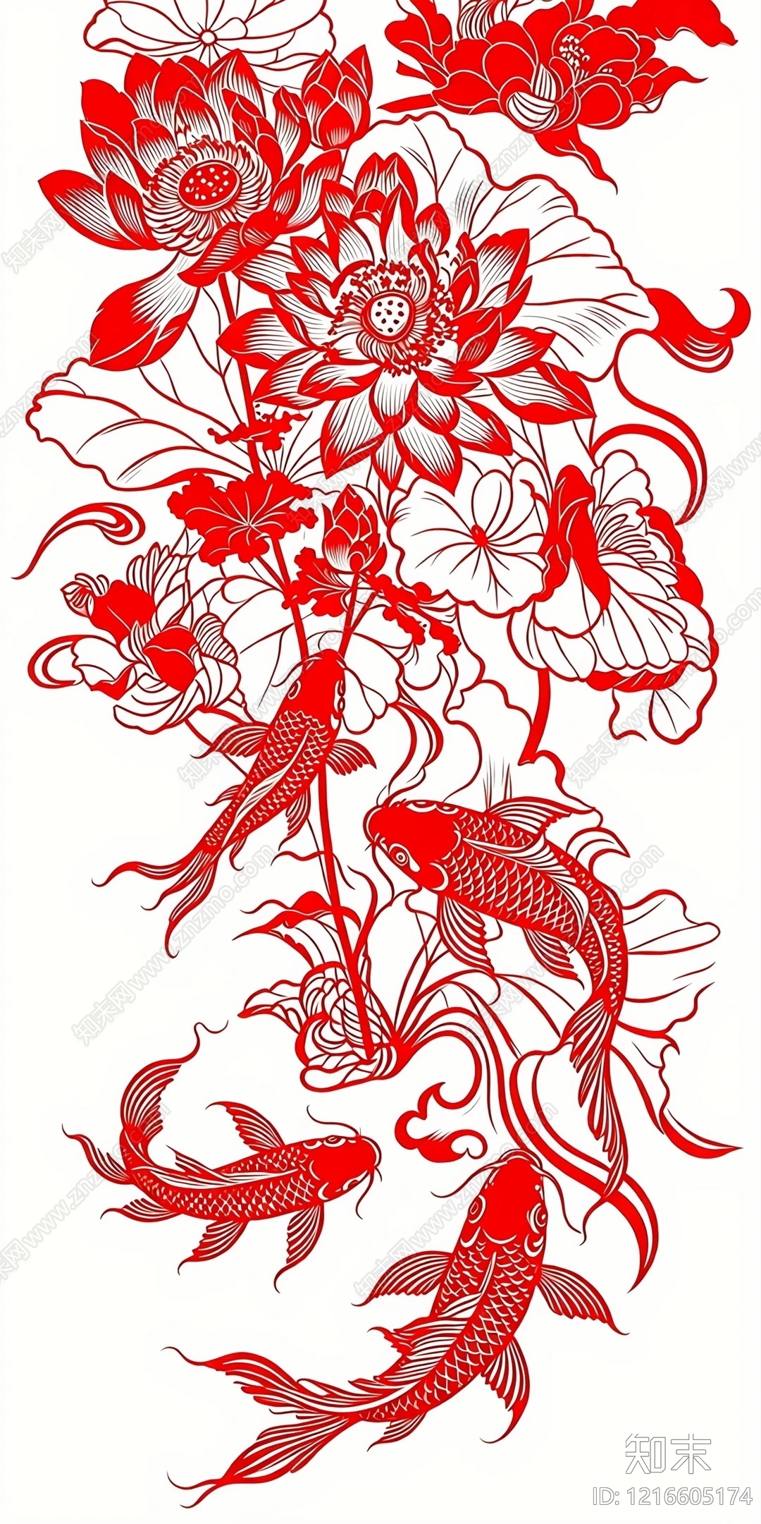 传统纹样贴图下载【ID:1216605174】