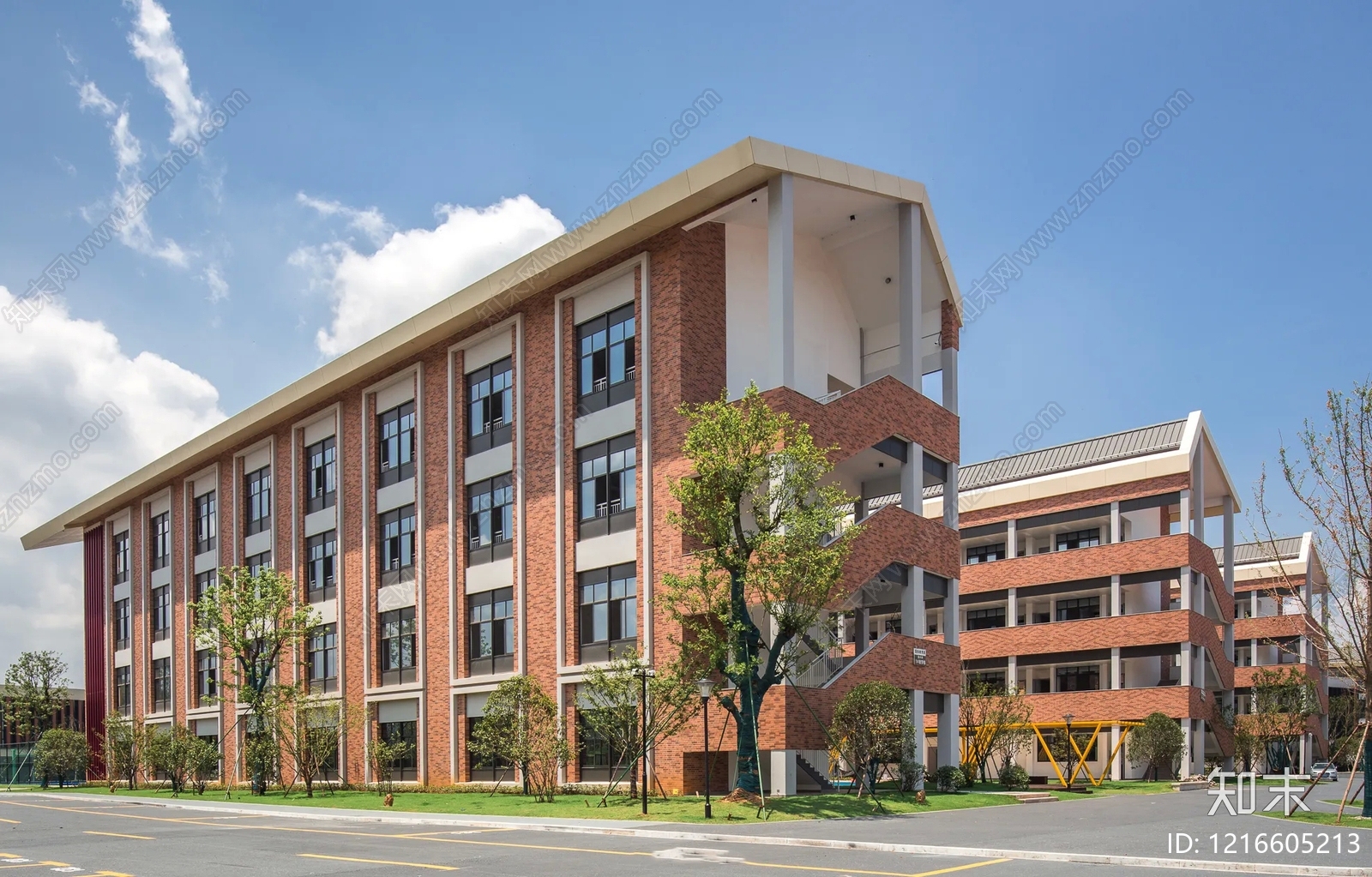 建筑外立面贴图下载【ID:1216605213】