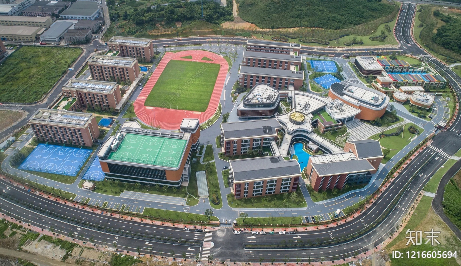 建筑群贴图下载【ID:1216605694】