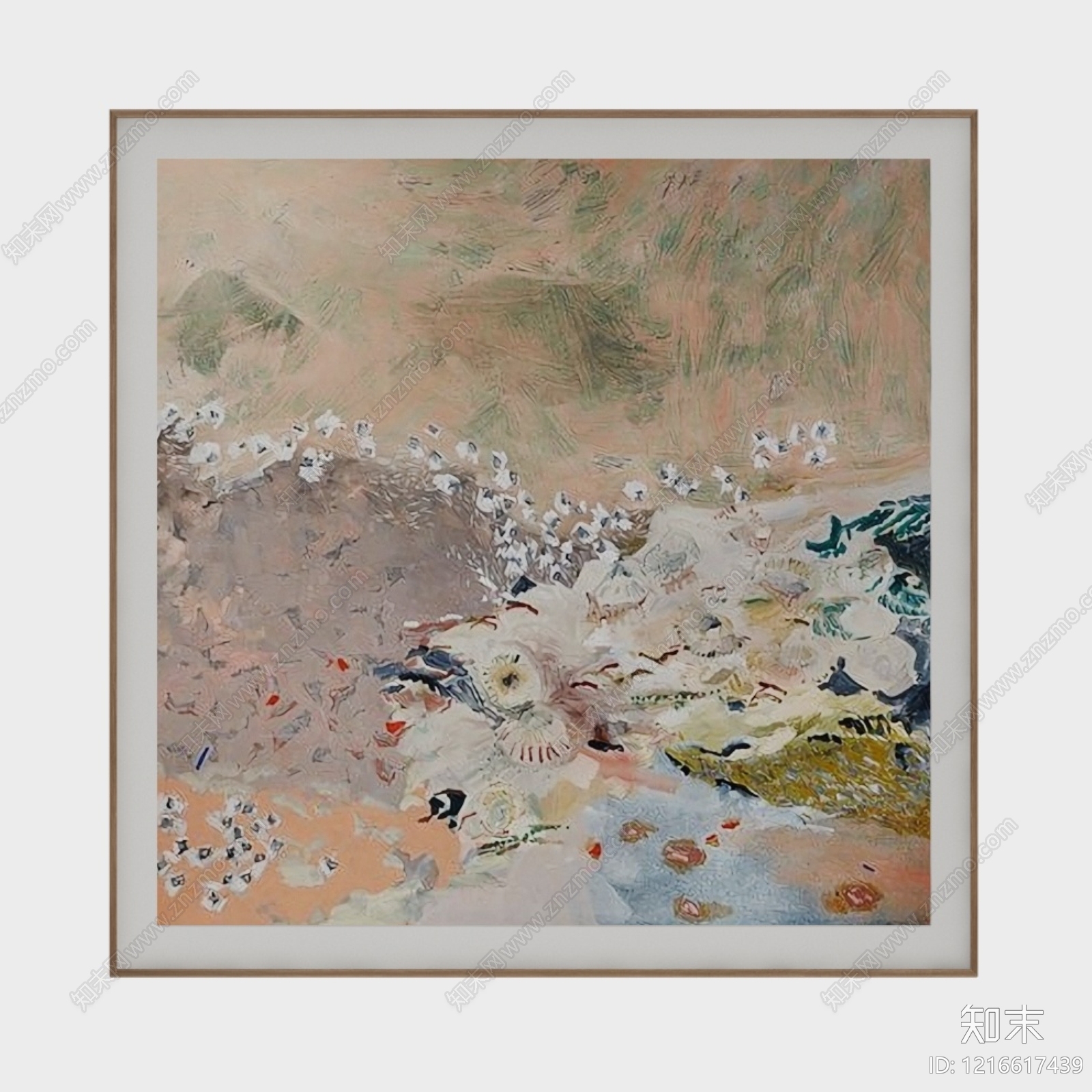 奶油抽象画贴图下载【ID:1216617439】