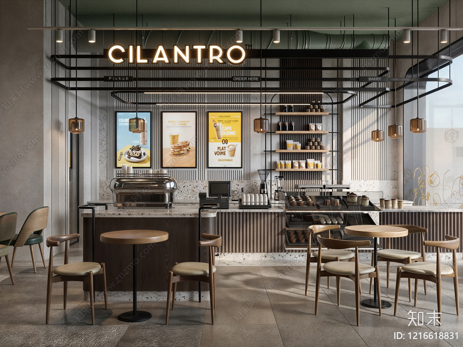 现代商铺贴图下载【ID:1216618831】