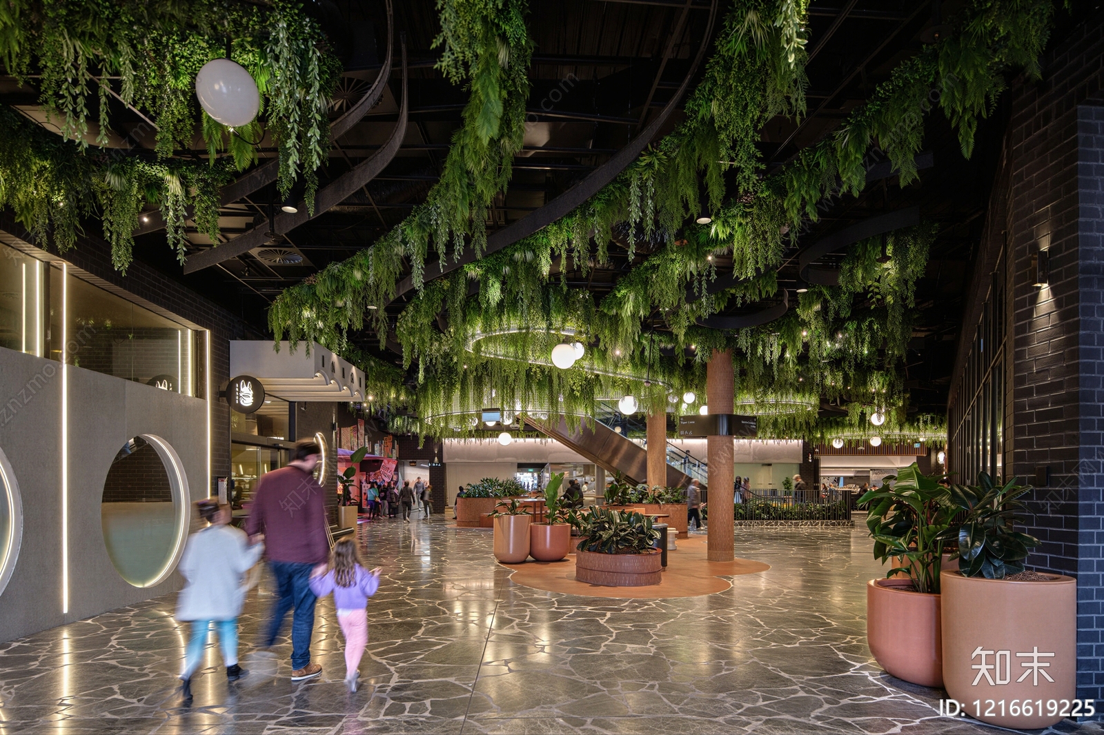 现代商场贴图下载【ID:1216619225】