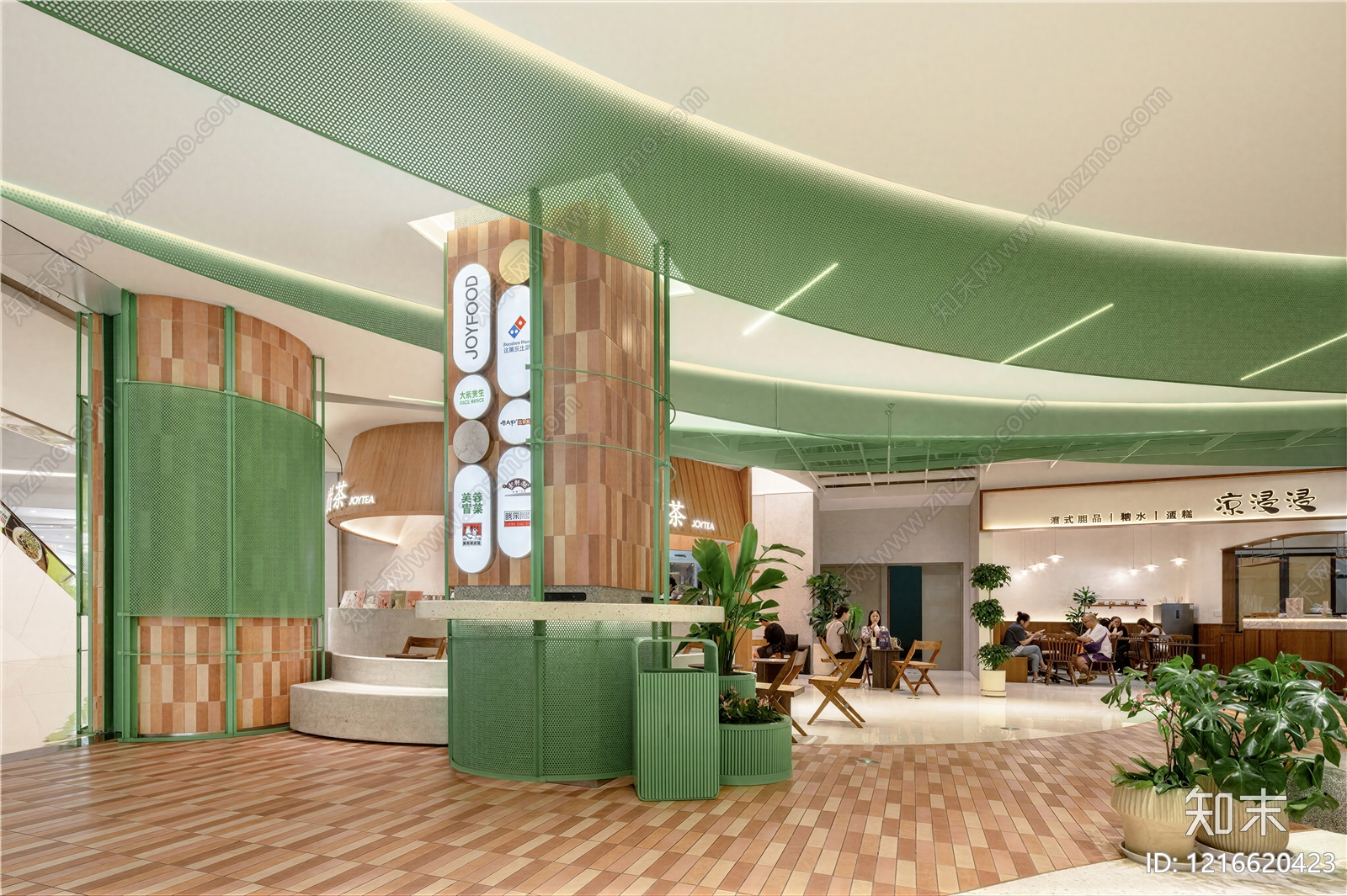 现代商场贴图下载【ID:1216620423】