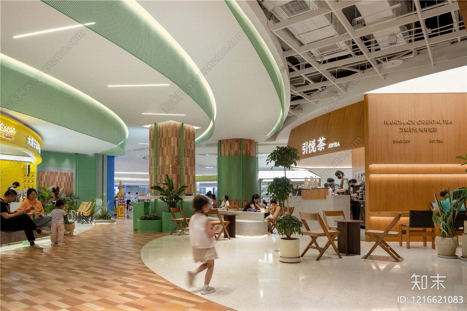 现代商场贴图下载【ID:1216621083】