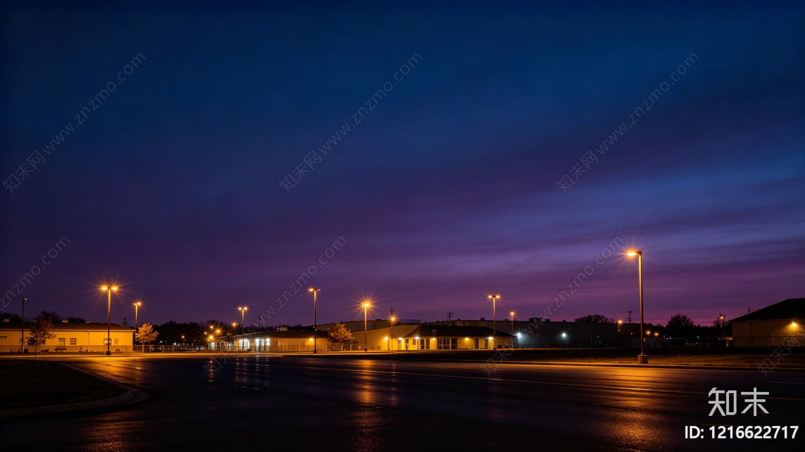 现代夜晚贴图下载【ID:1216622717】