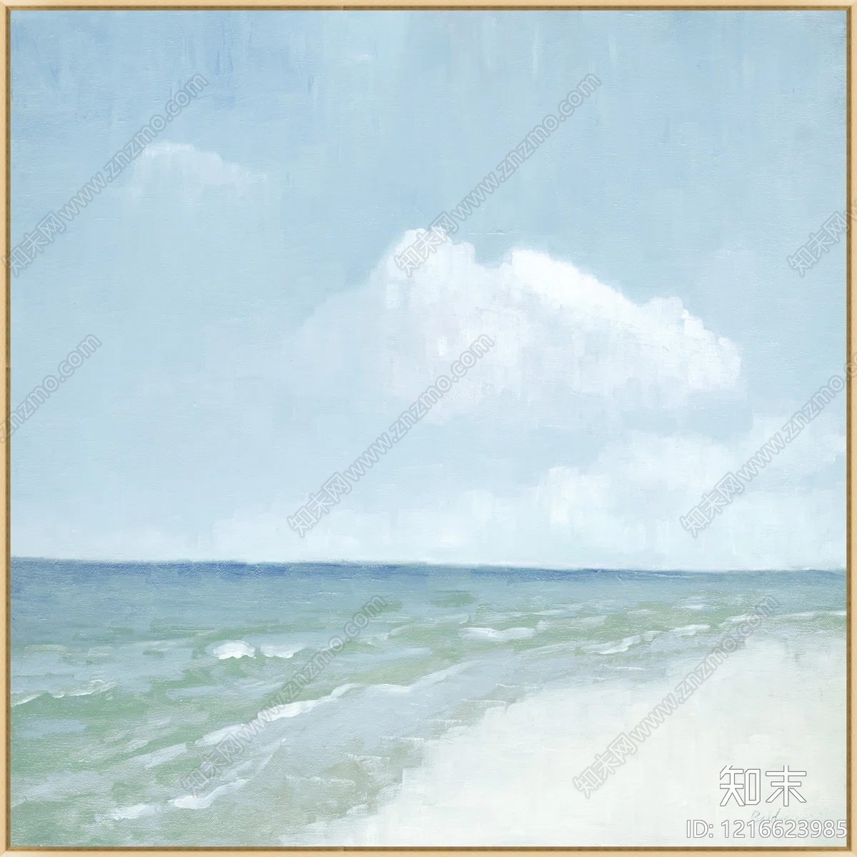 奶油装饰画贴图下载【ID:1216623985】