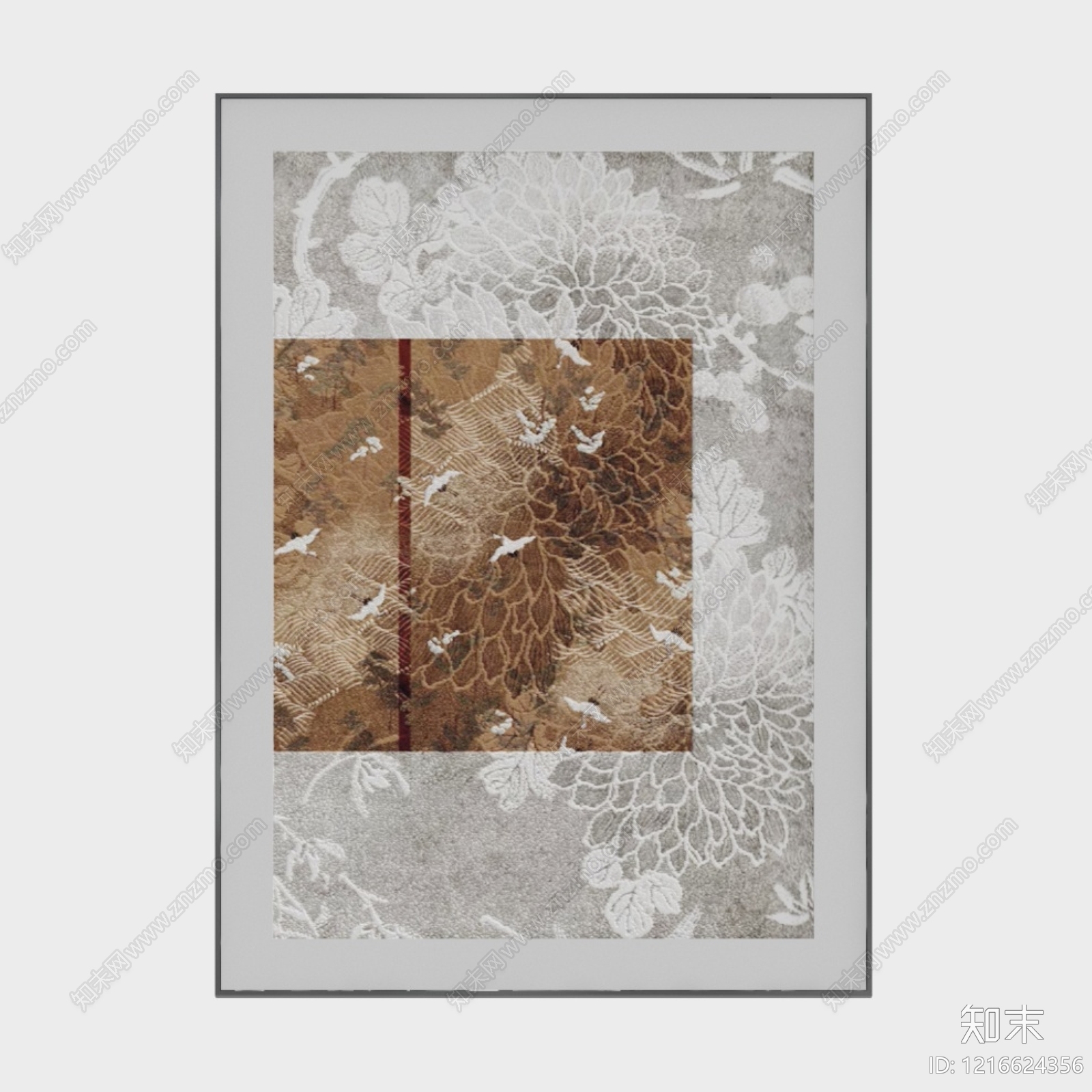 新中式装饰画贴图下载【ID:1216624356】