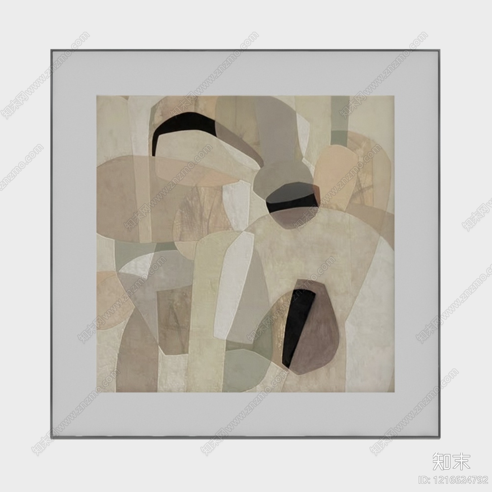 现代抽象画贴图下载【ID:1216624792】