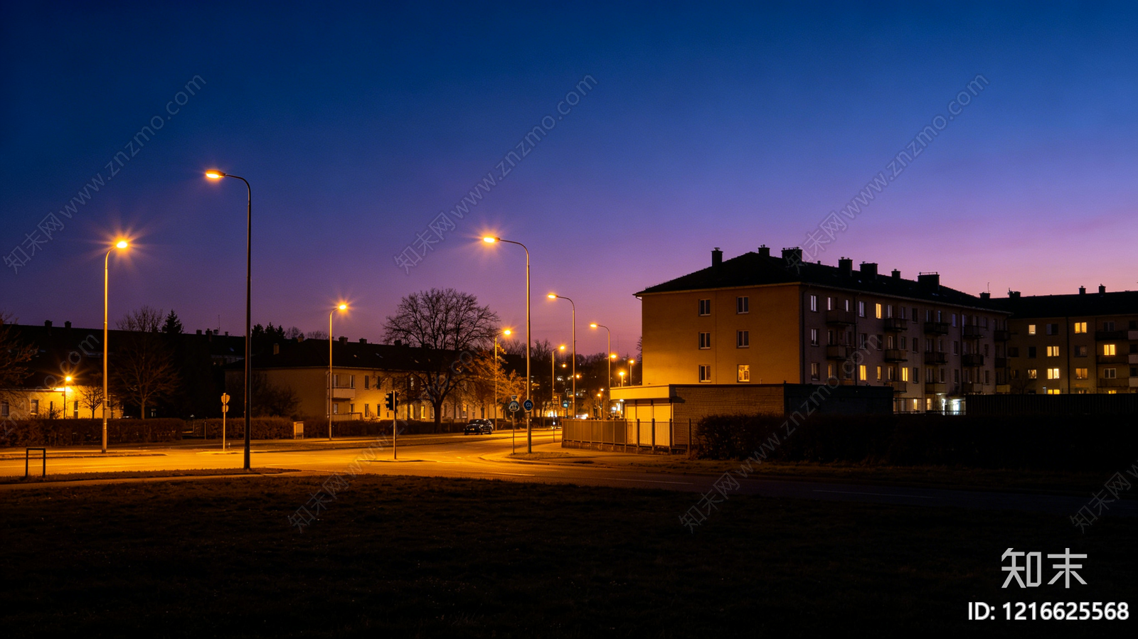 现代黄昏贴图下载【ID:1216625568】