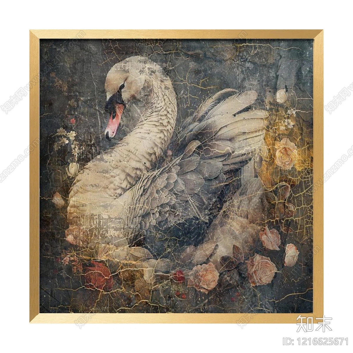 北欧装饰画贴图下载【ID:1216625671】