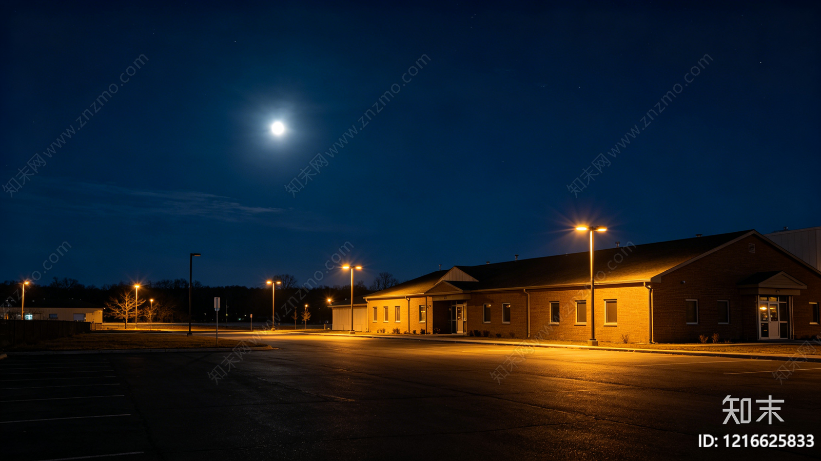 现代夜晚贴图下载【ID:1216625833】
