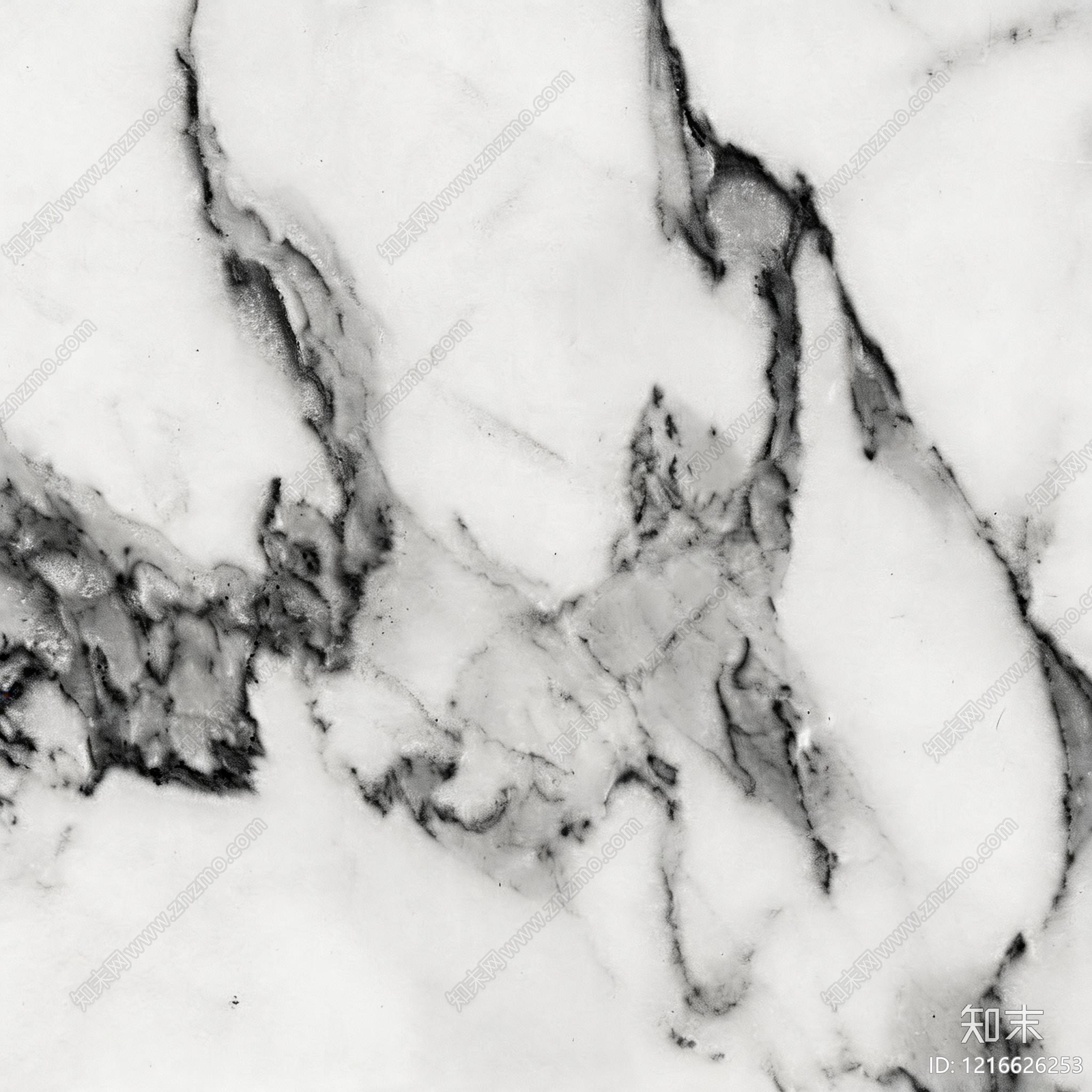 现代黑白大理石贴图下载【ID:1216626253】
