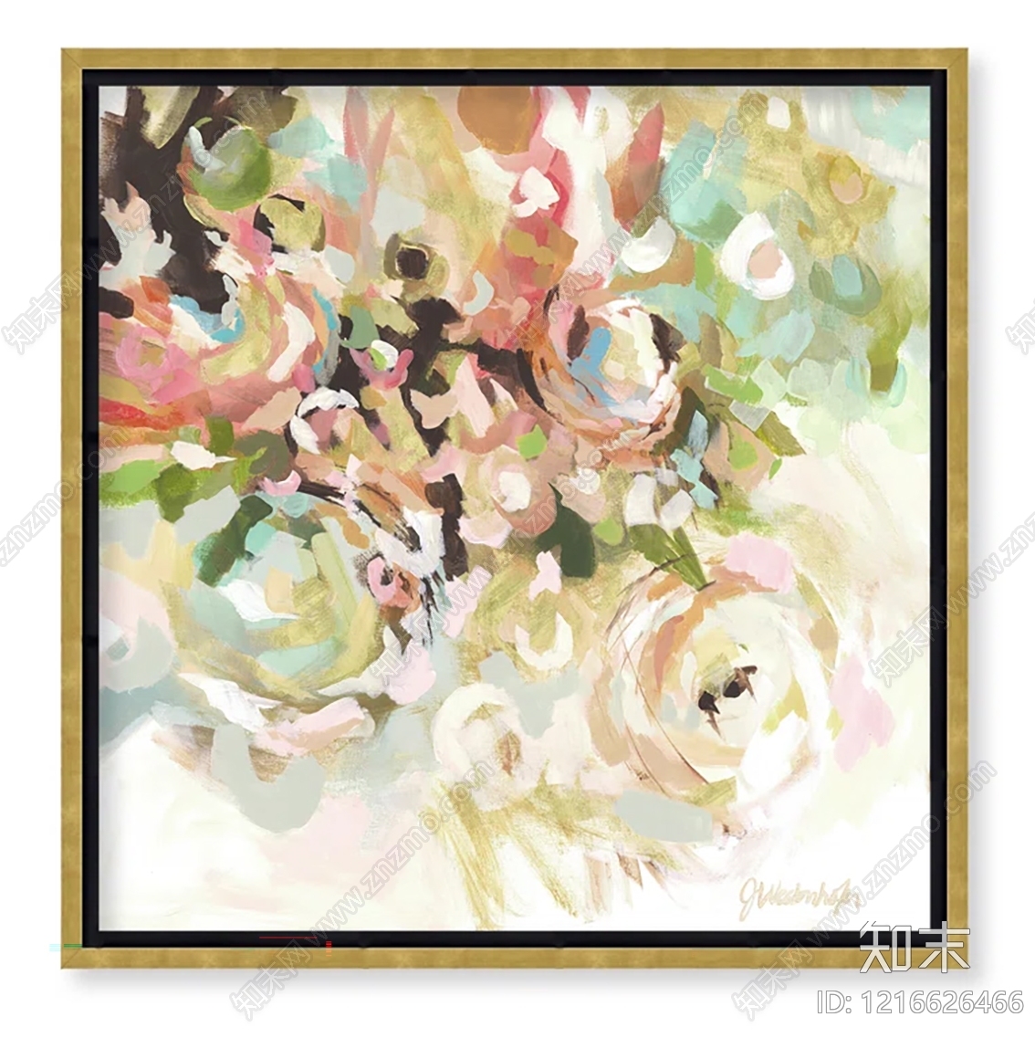 现代装饰画贴图下载【ID:1216626466】