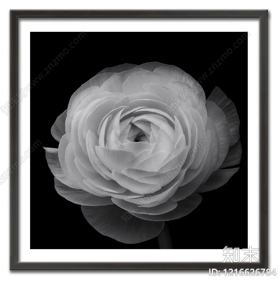 现代黑白挂画贴图下载【ID:1216626784】