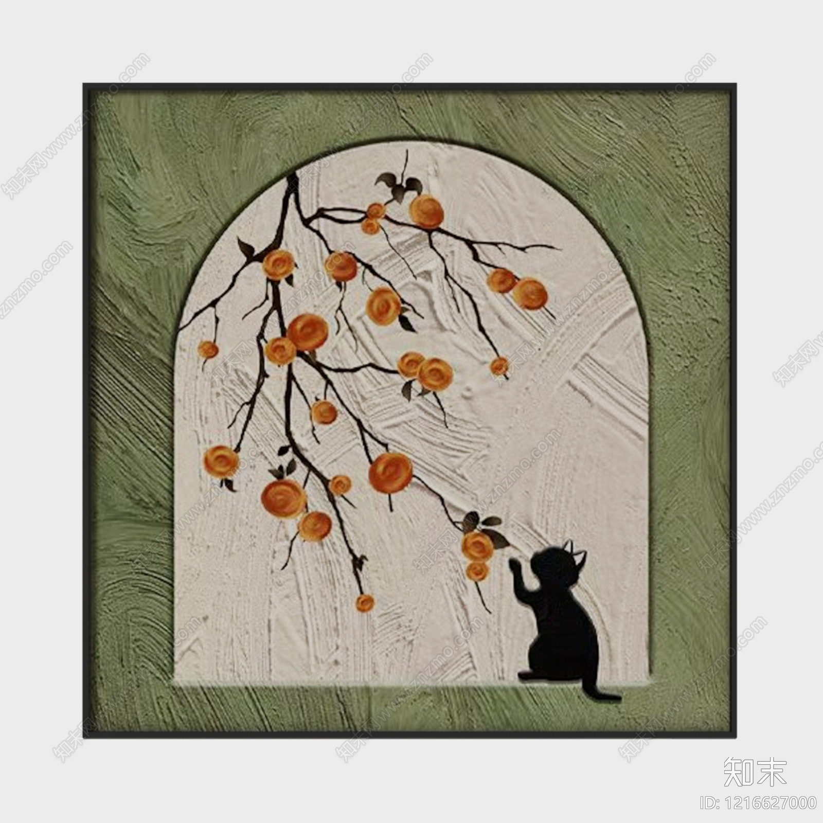 中式装饰画贴图下载【ID:1216627000】