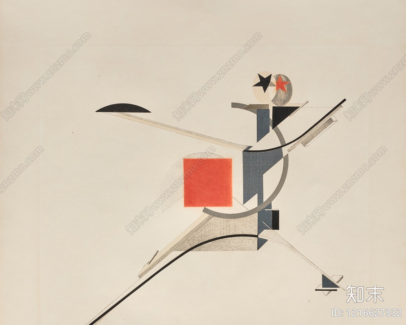 现代抽象画贴图下载【ID:1216627332】