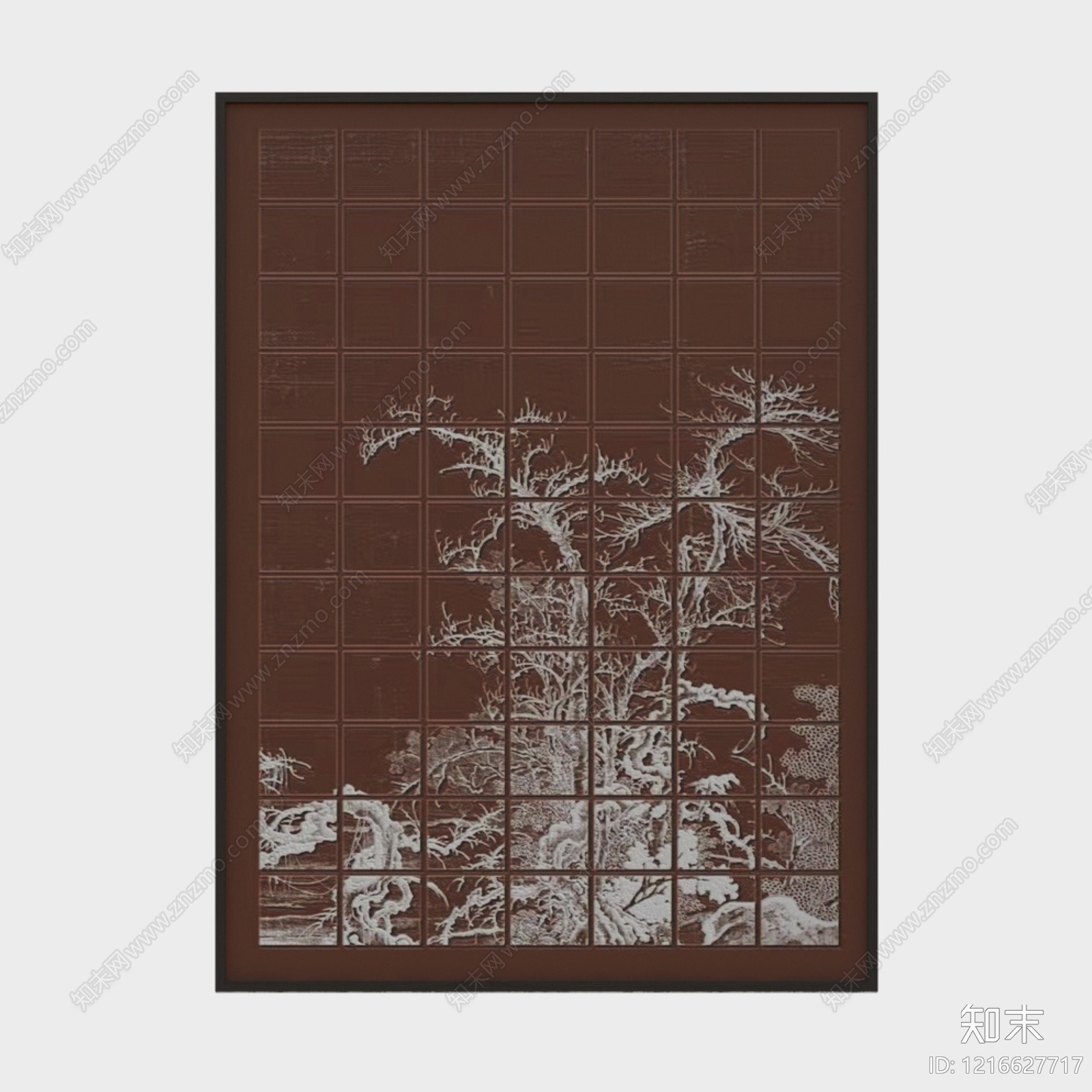 新中式装饰画贴图下载【ID:1216627717】