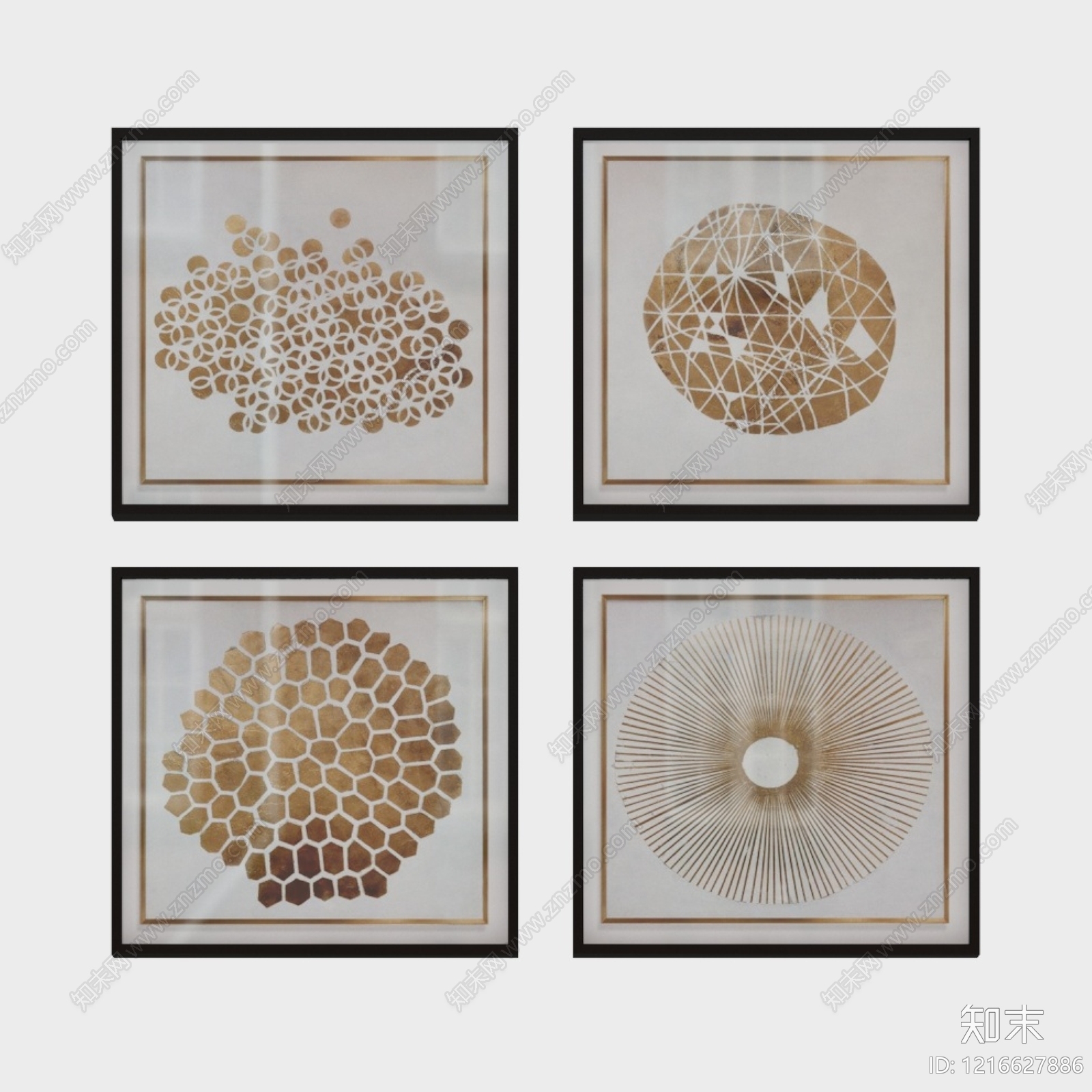 轻奢抽象画贴图下载【ID:1216627886】