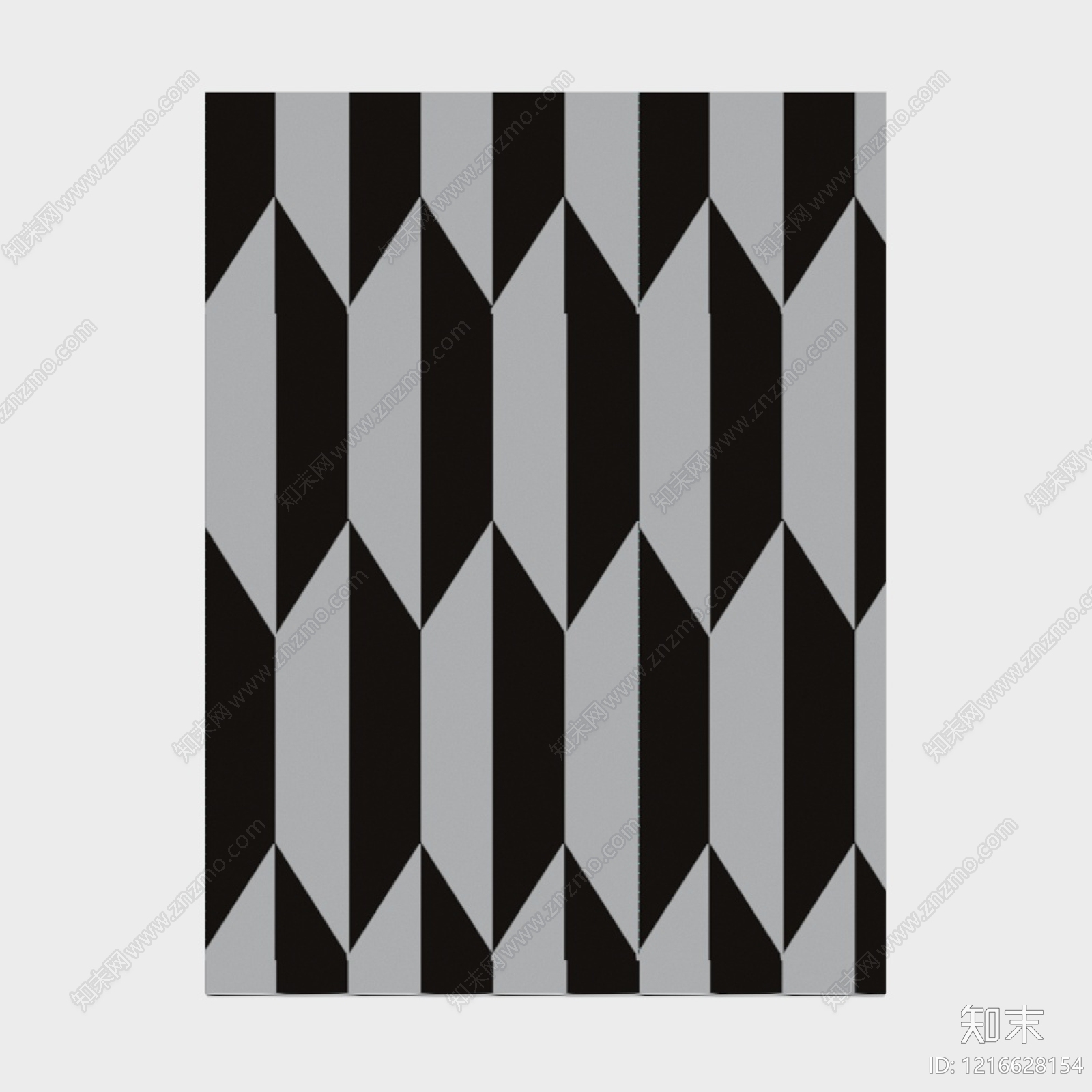 极简黑白挂画贴图下载【ID:1216628154】