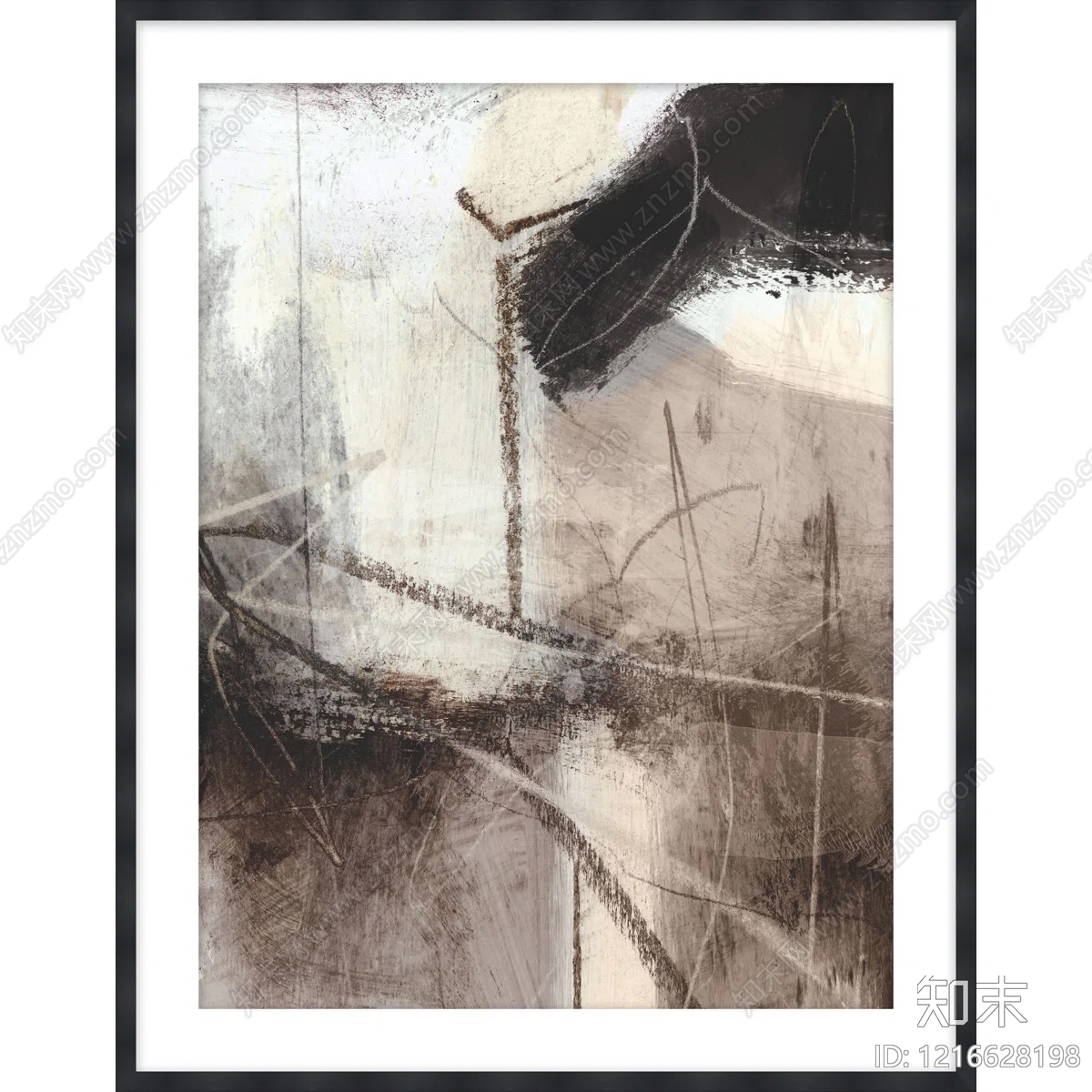 北欧抽象画贴图下载【ID:1216628198】