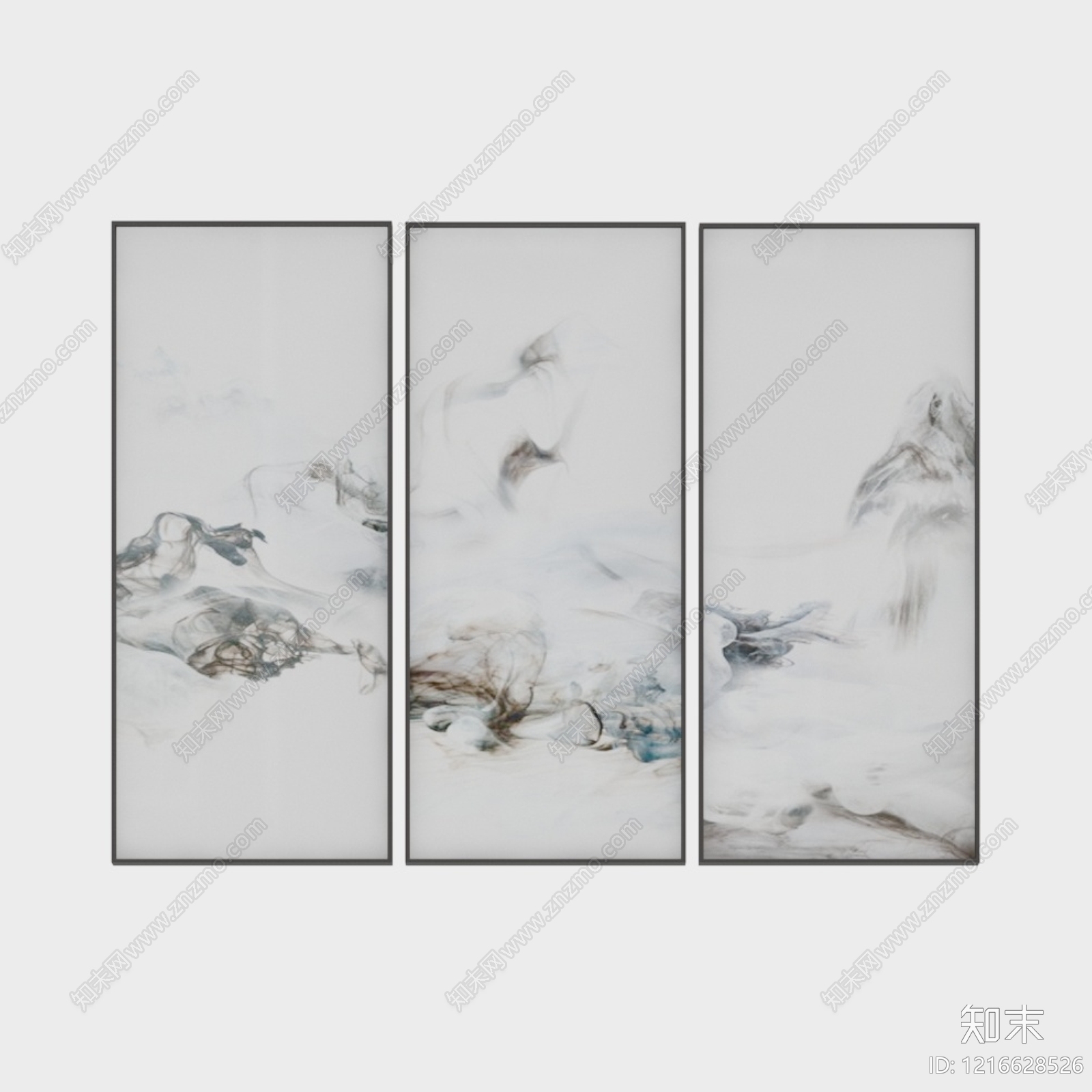 新中式水墨画贴图下载【ID:1216628526】