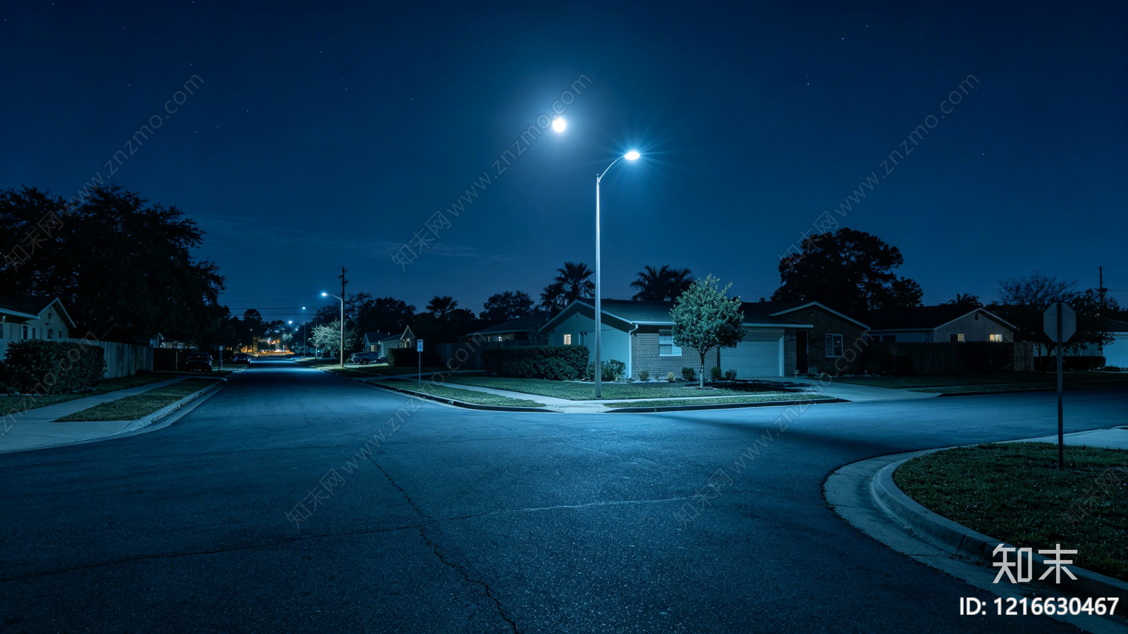 现代夜晚贴图下载【ID:1216630467】