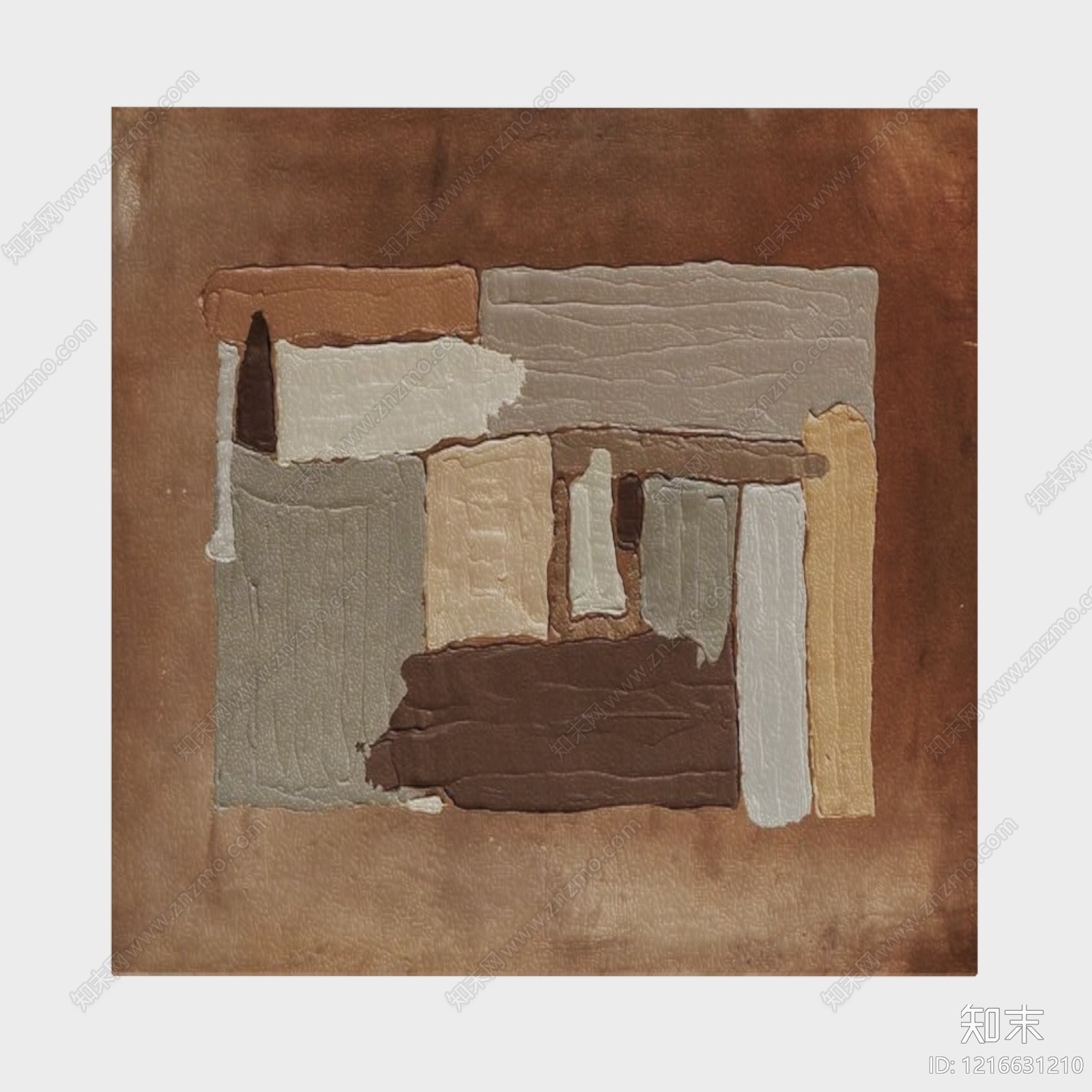 法式抽象画贴图下载【ID:1216631210】