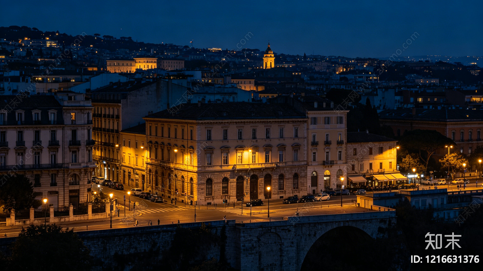 现代夜晚贴图下载【ID:1216631376】