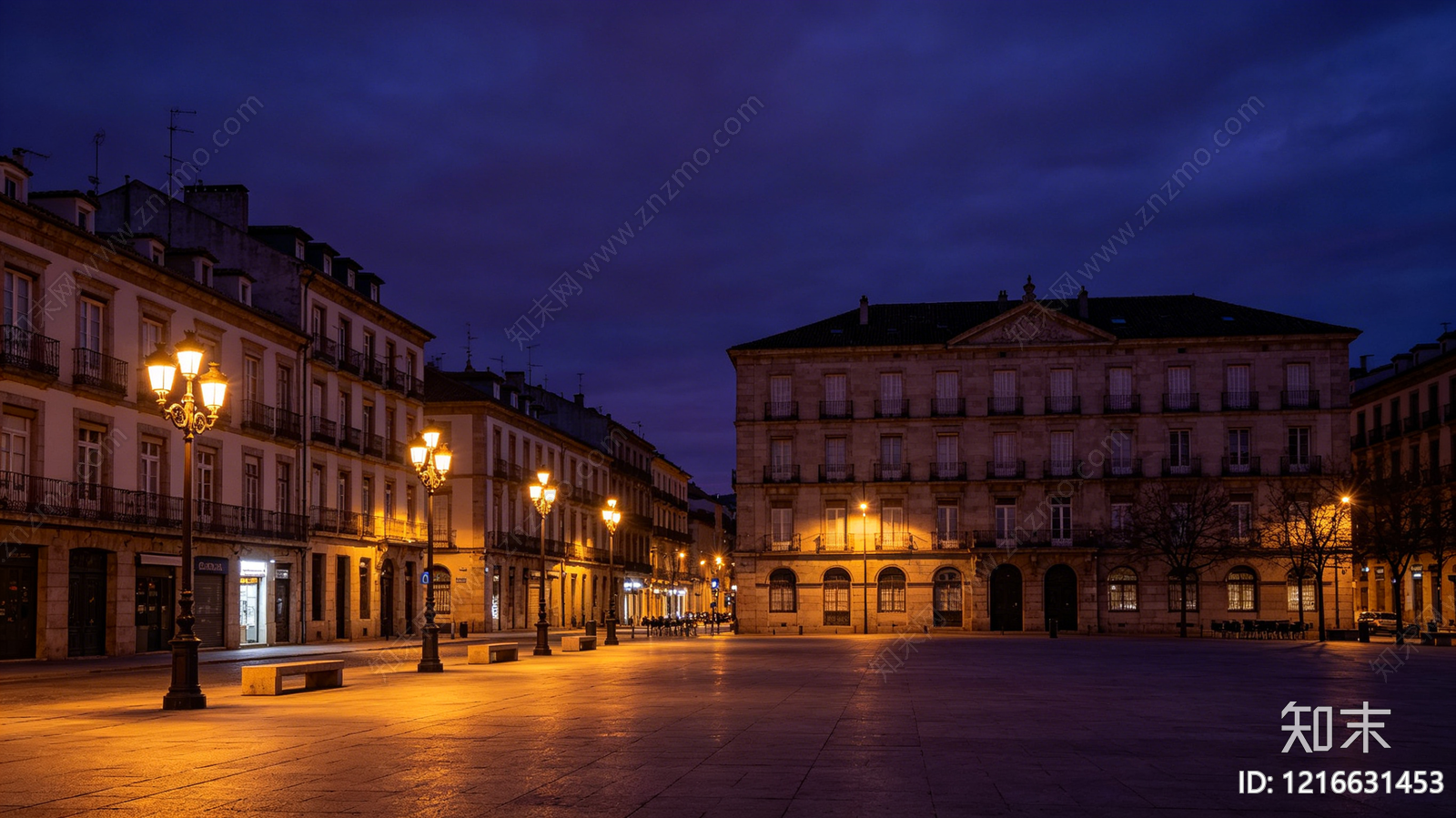 现代夜晚贴图下载【ID:1216631453】
