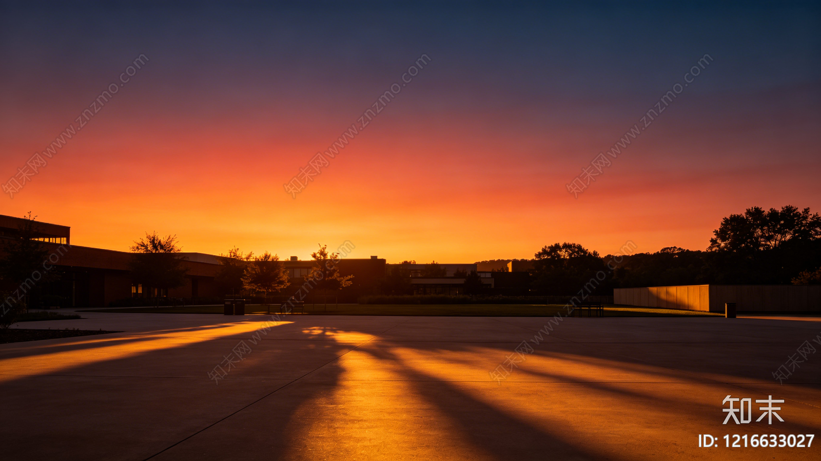 现代黄昏贴图下载【ID:1216633027】