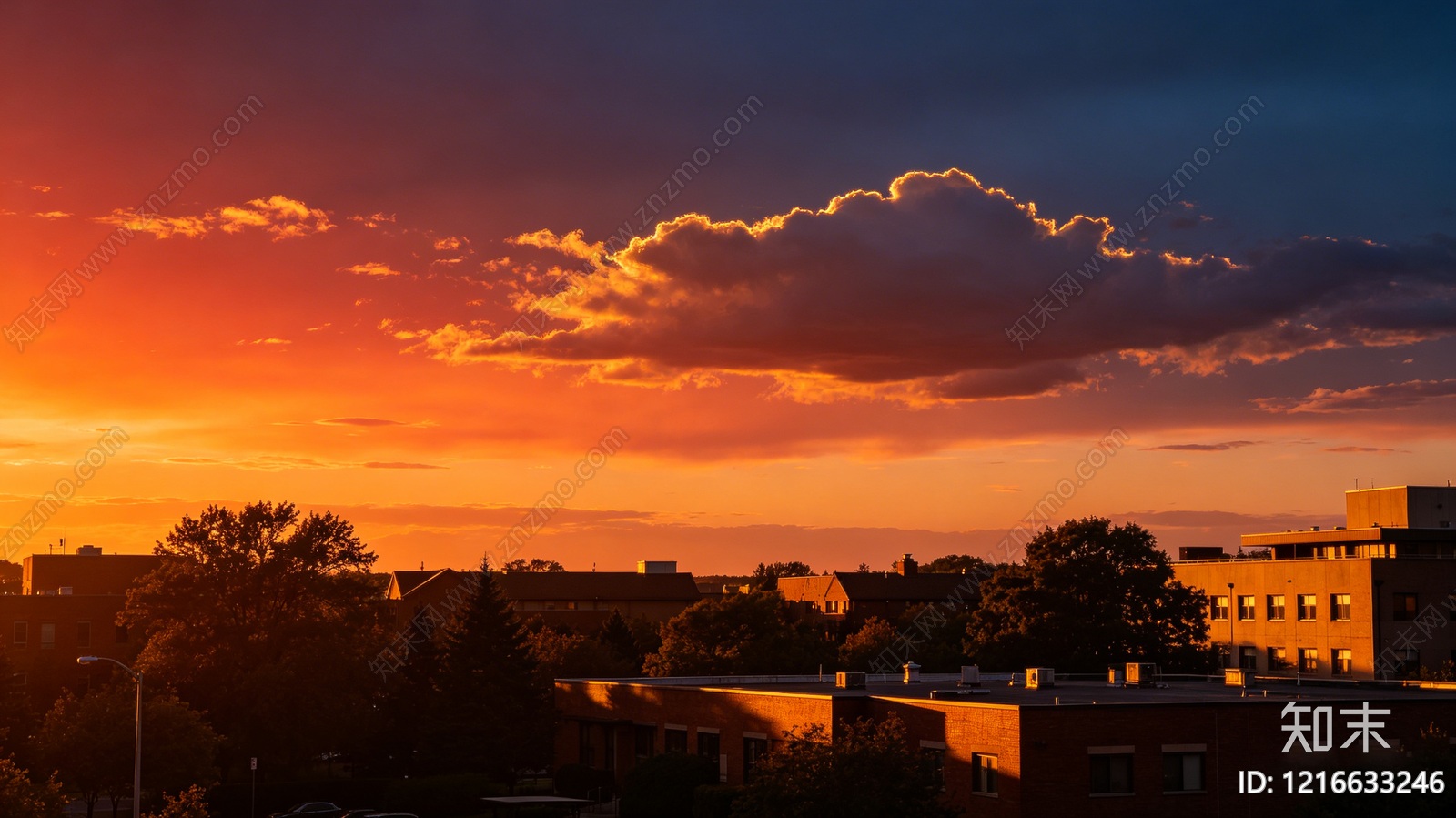 现代黄昏贴图下载【ID:1216633246】