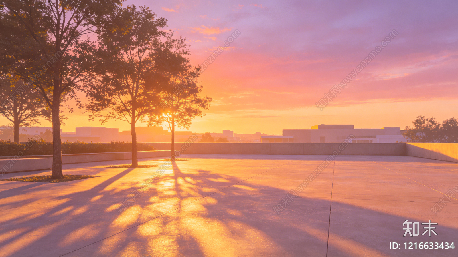 现代黄昏贴图下载【ID:1216633434】