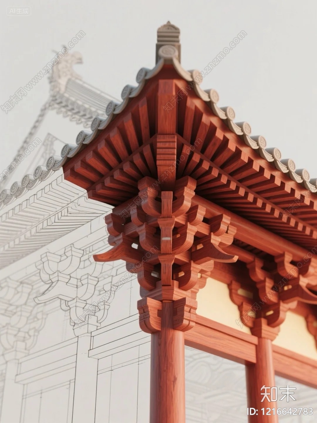 木材雕花贴图下载【ID:1216642783】