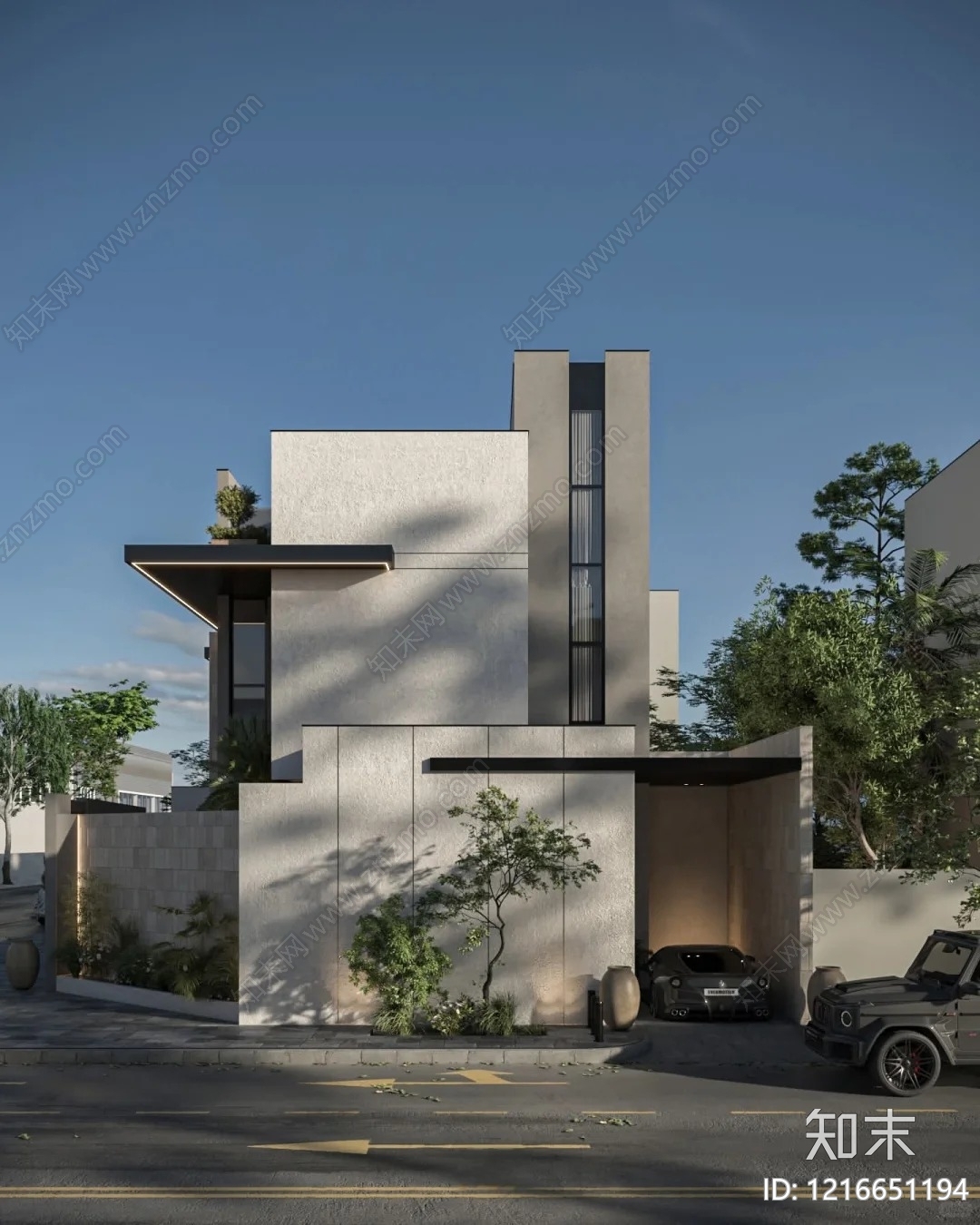 建筑外立面贴图下载【ID:1216651194】