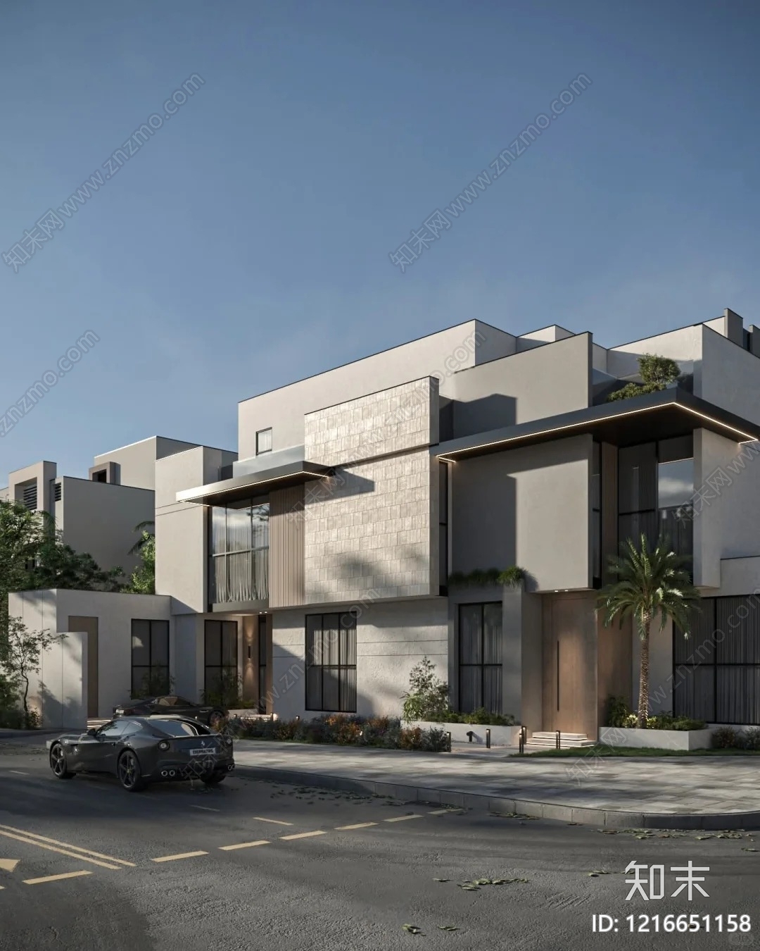 建筑外立面贴图下载【ID:1216651158】