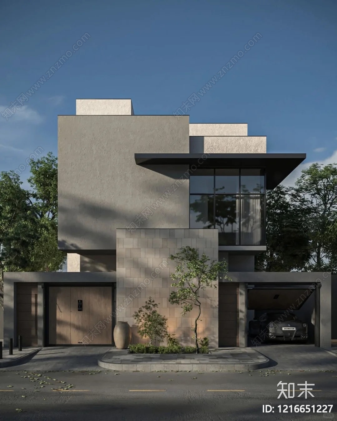 建筑外立面贴图下载【ID:1216651227】