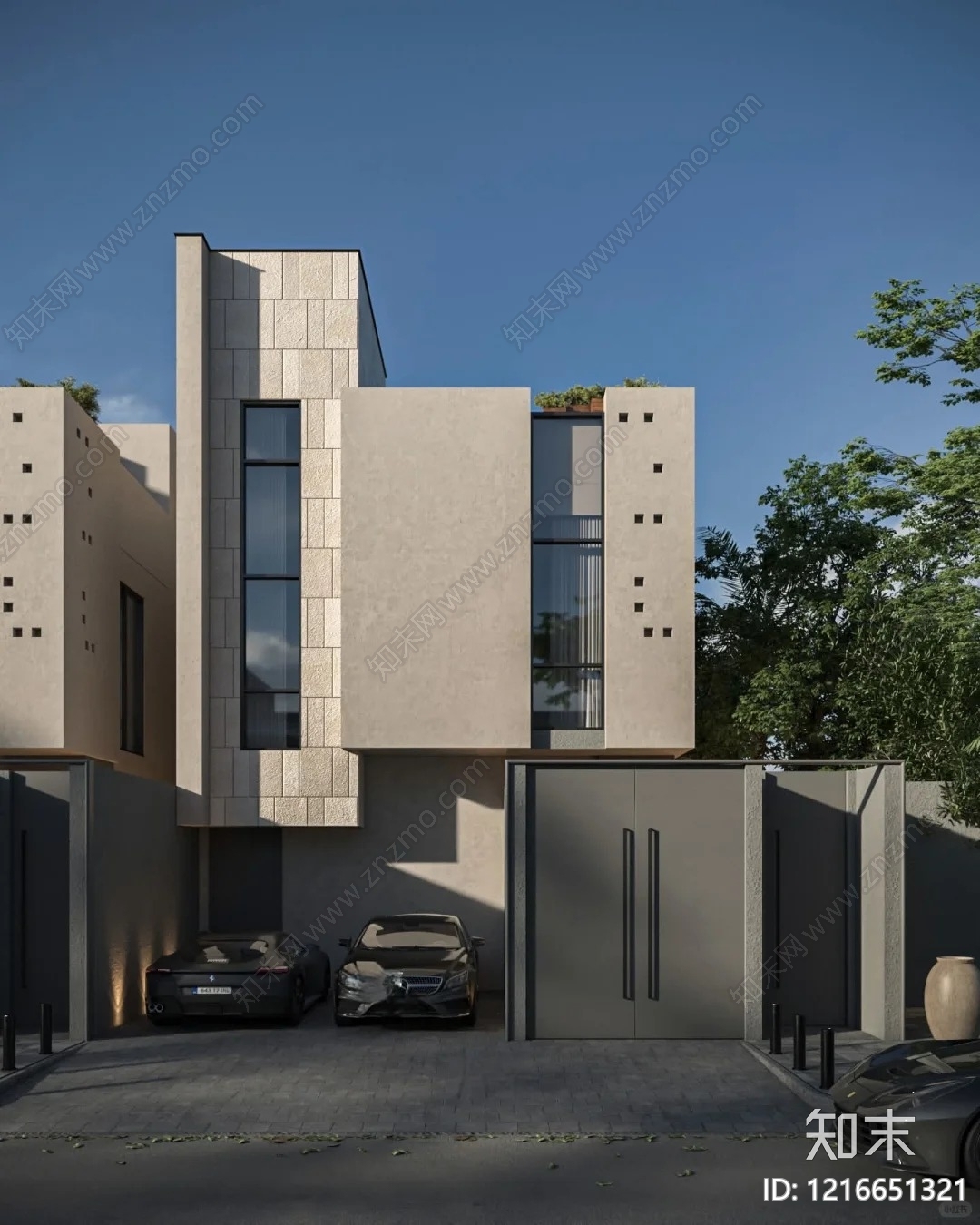 建筑外立面贴图下载【ID:1216651321】