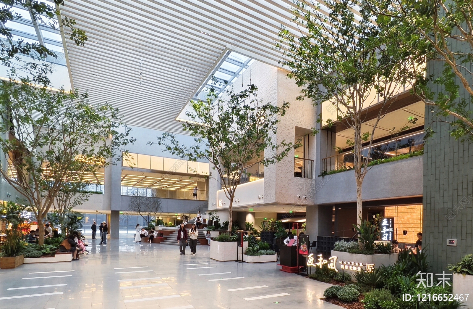 现代商场贴图下载【ID:1216652467】
