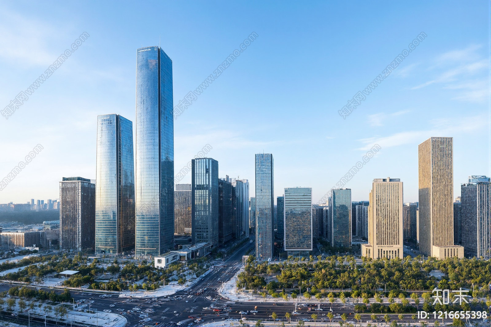 现代城市背景贴图下载【ID:1216655398】