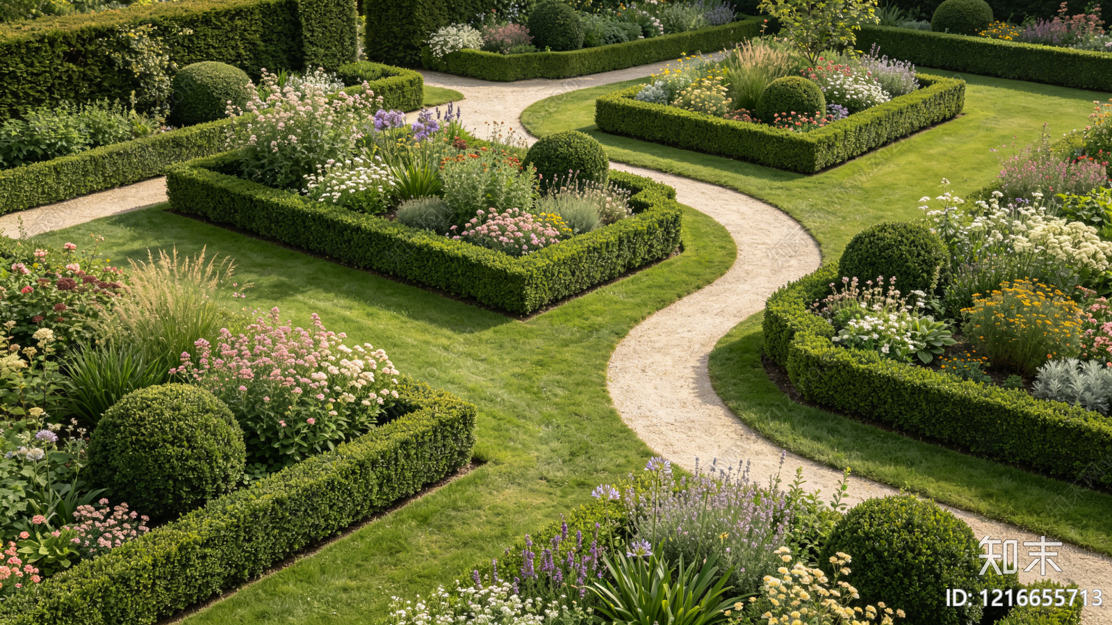 现代花园贴图下载【ID:1216655713】