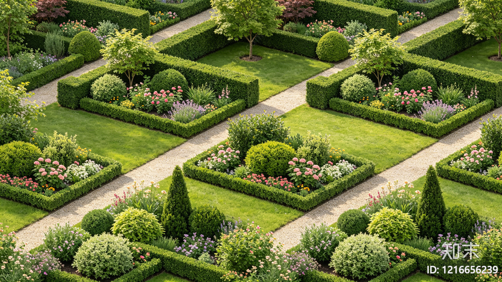 现代花园贴图下载【ID:1216656239】