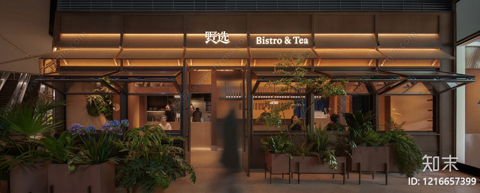 新中式店铺贴图下载【ID:1216657399】