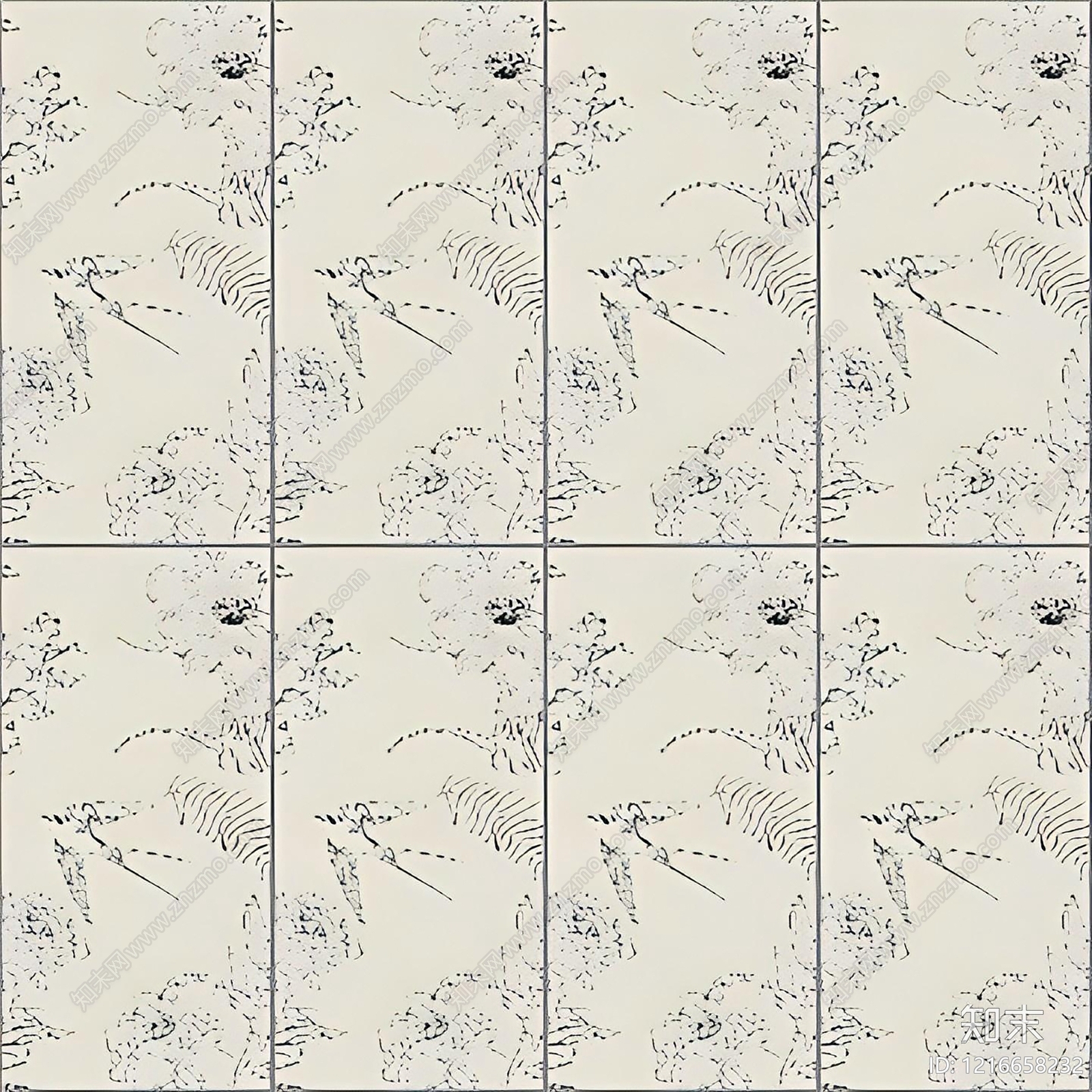 中古花纹砖贴图下载【ID:1216658232】