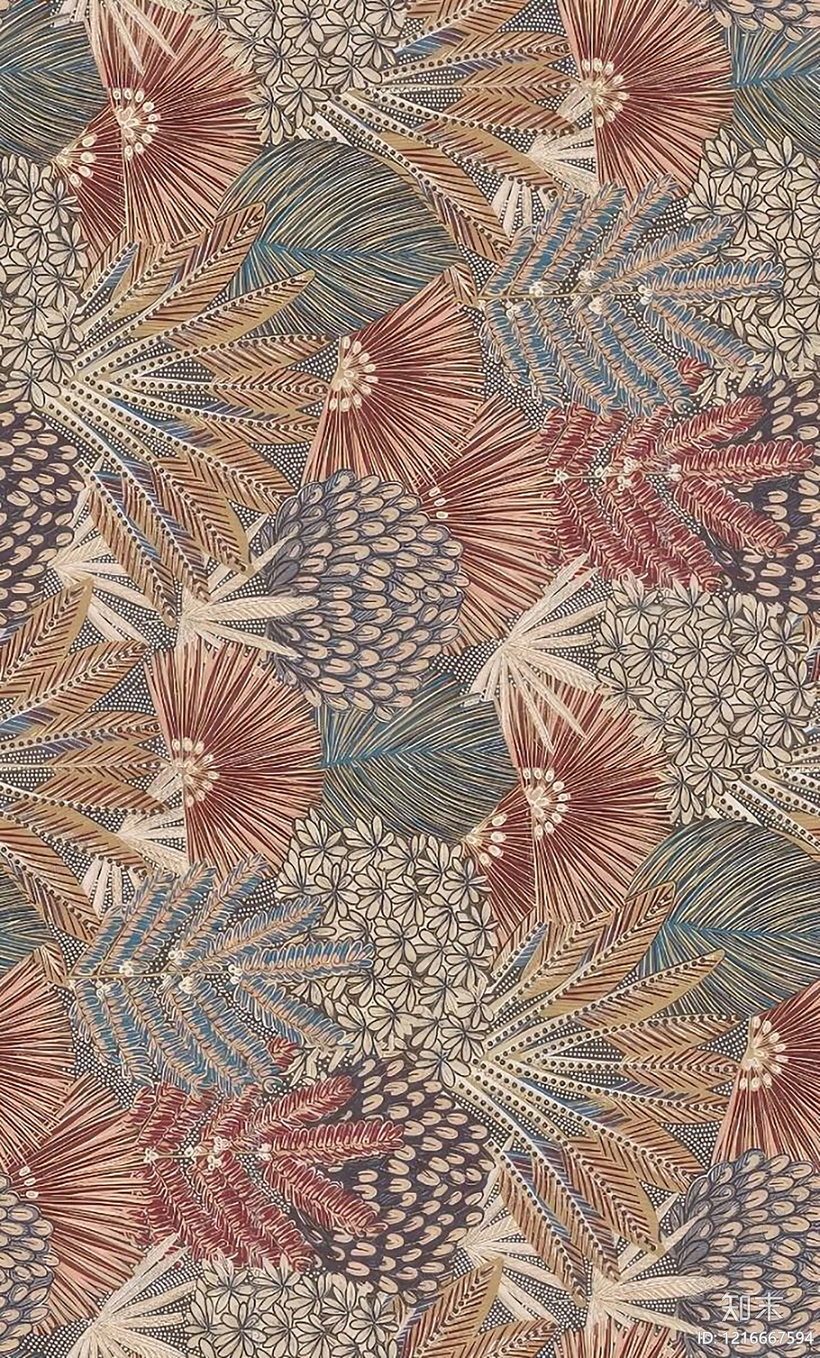 新中式传统纹样贴图下载【ID:1216667594】