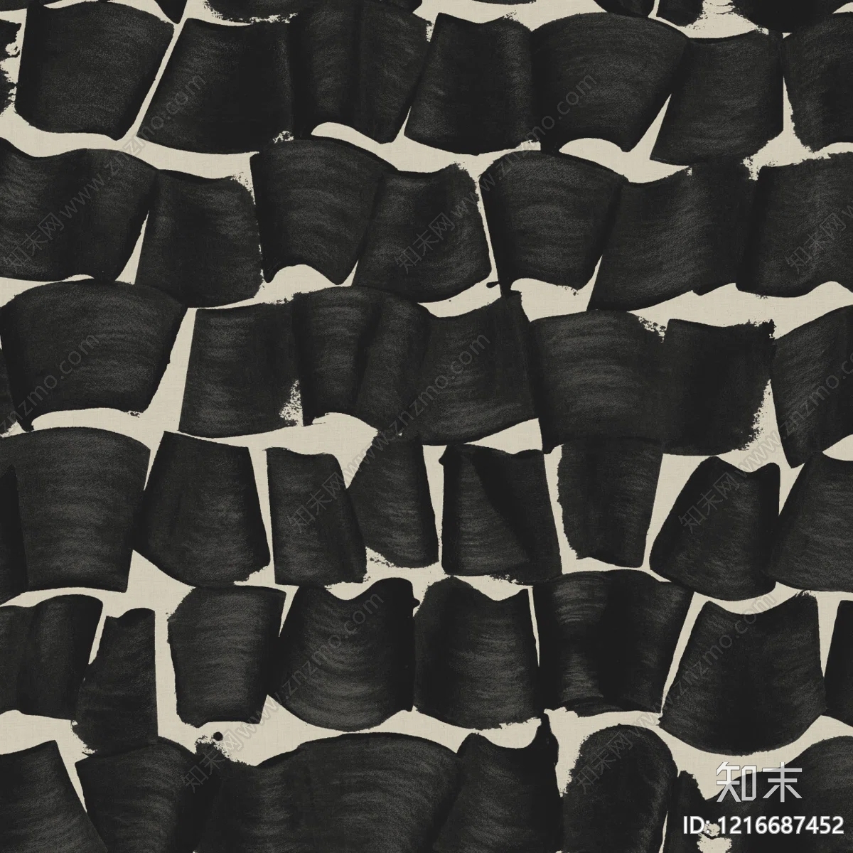 复古花纹壁纸贴图下载【ID:1216687452】