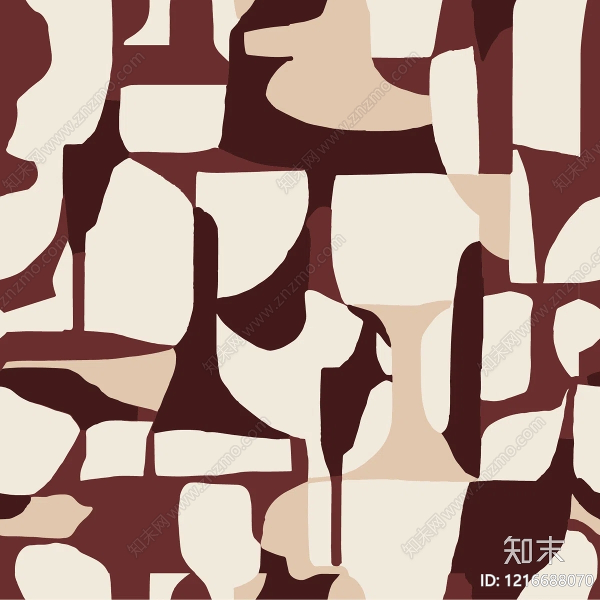 现代几何壁纸贴图下载【ID:1216688070】