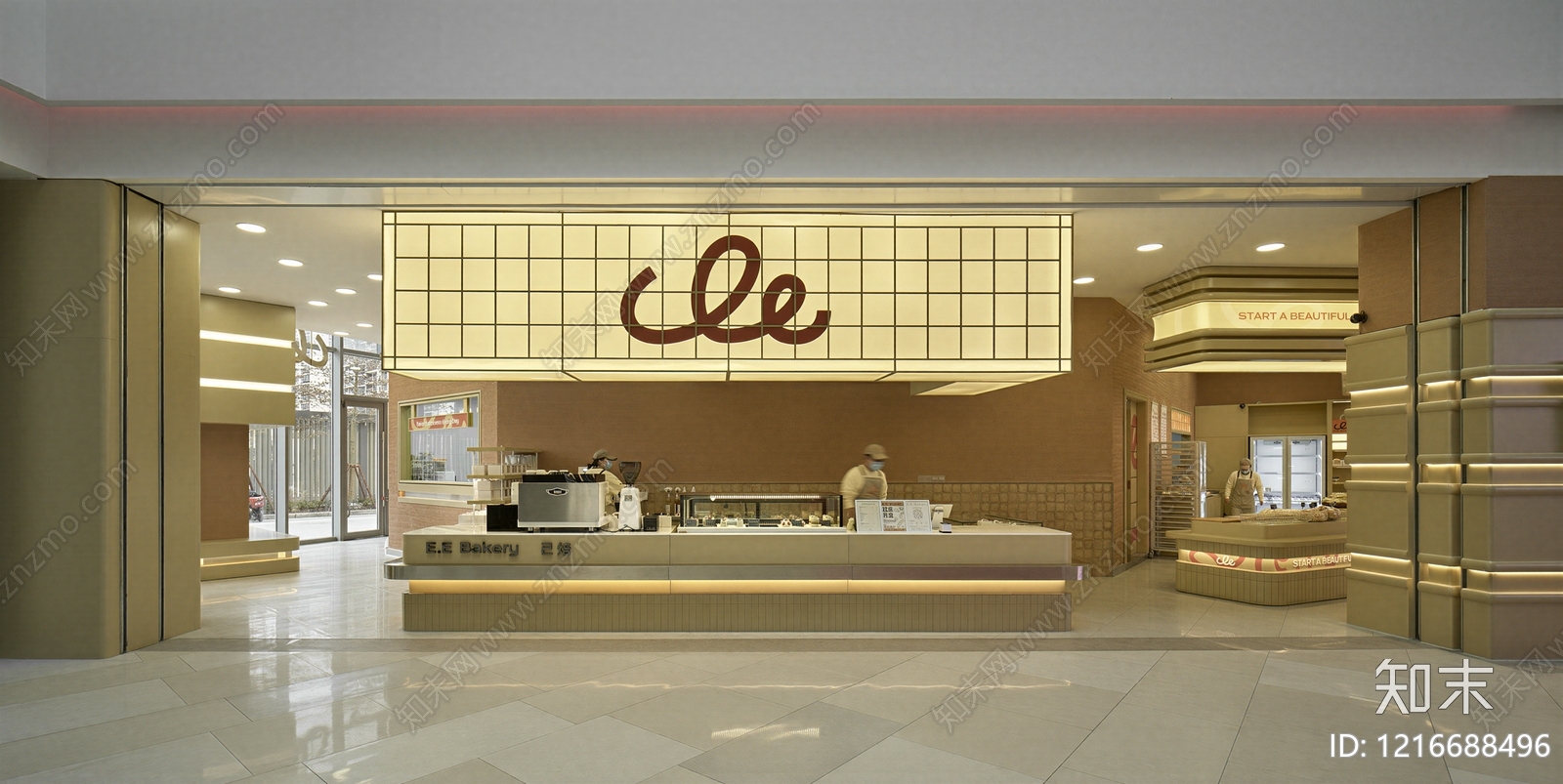 现代商铺贴图下载【ID:1216688496】